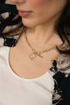 Flare Necklace Gold