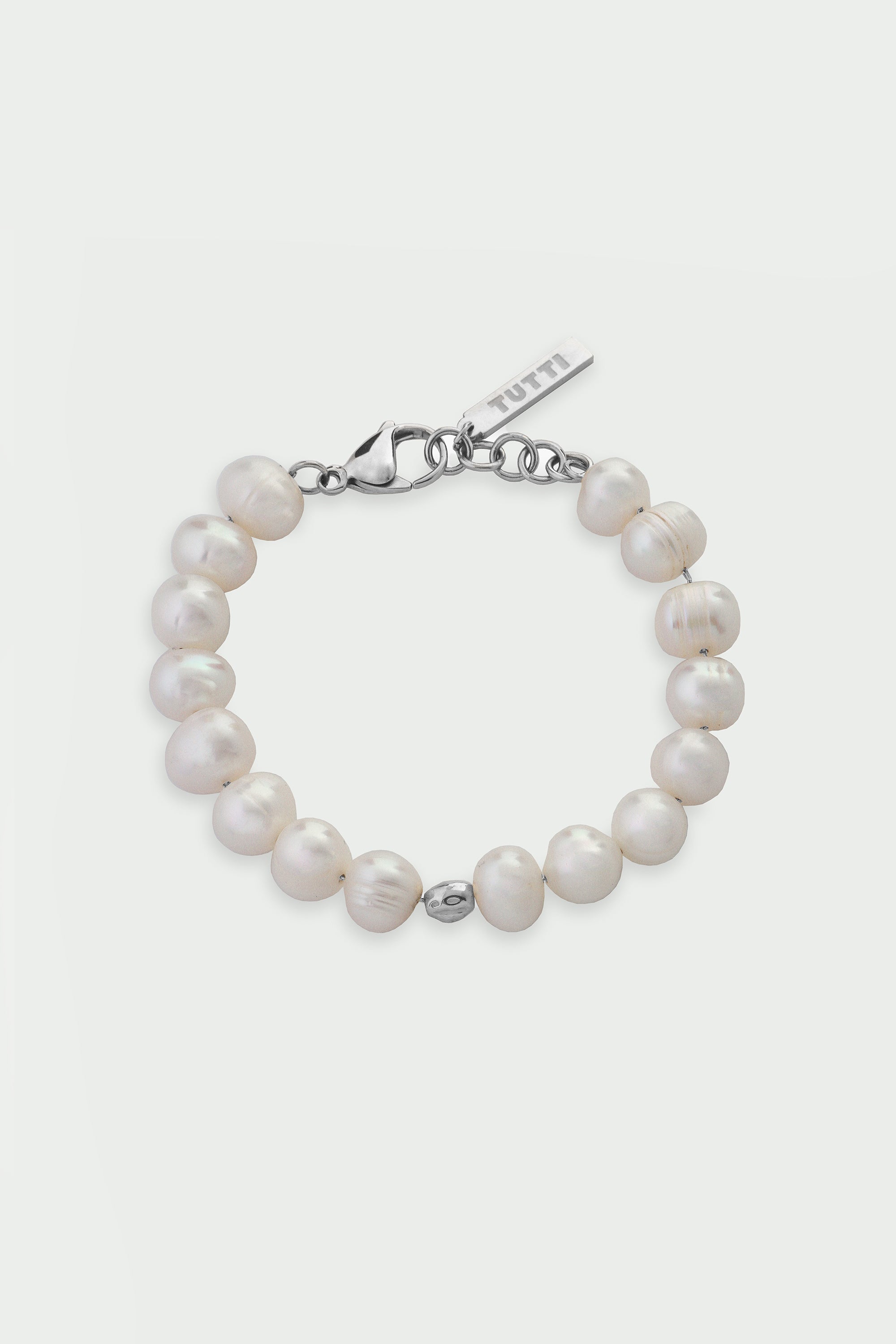Freshwater Pearl Round Beaded Bracelet