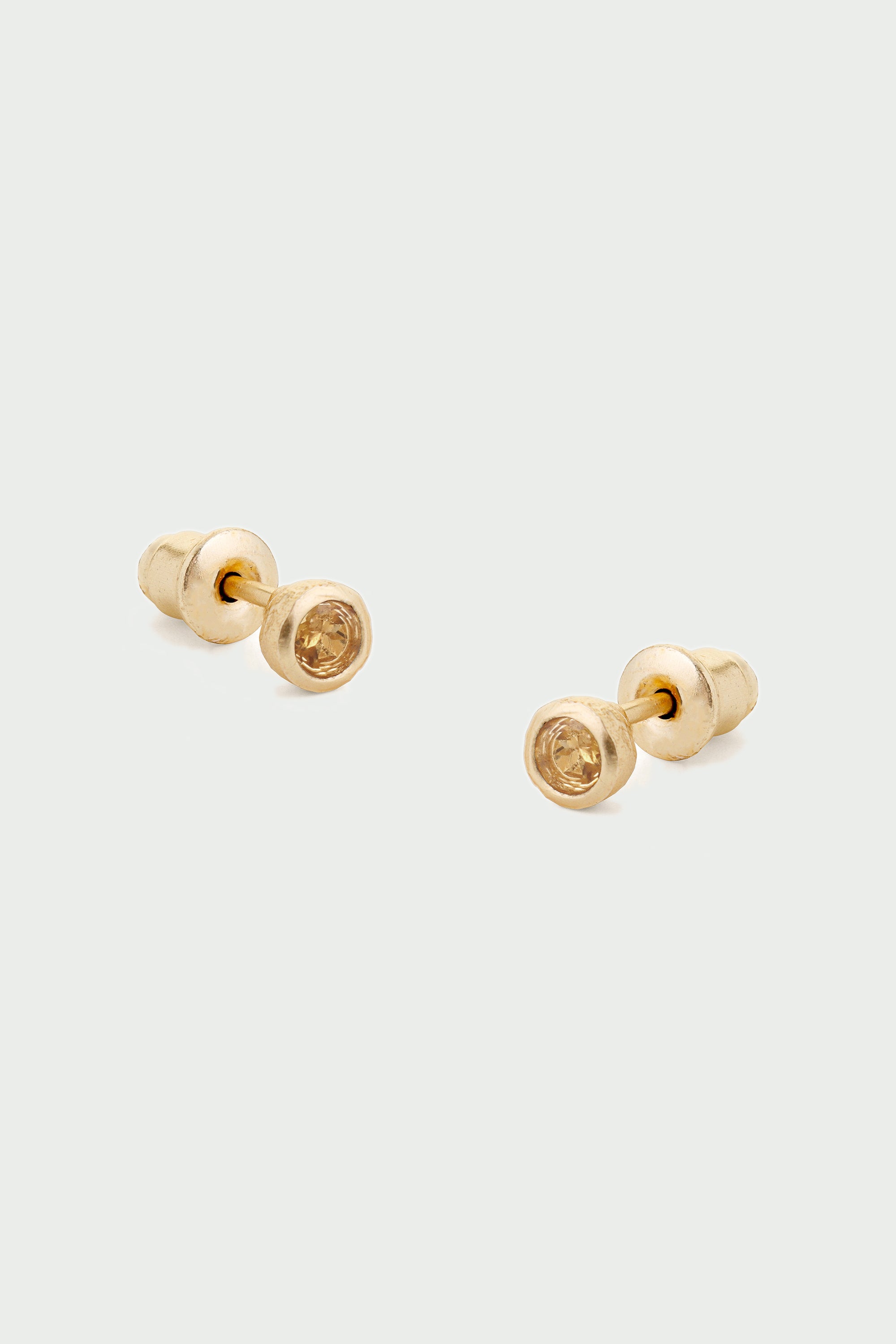 Birthstone Stud Earrings