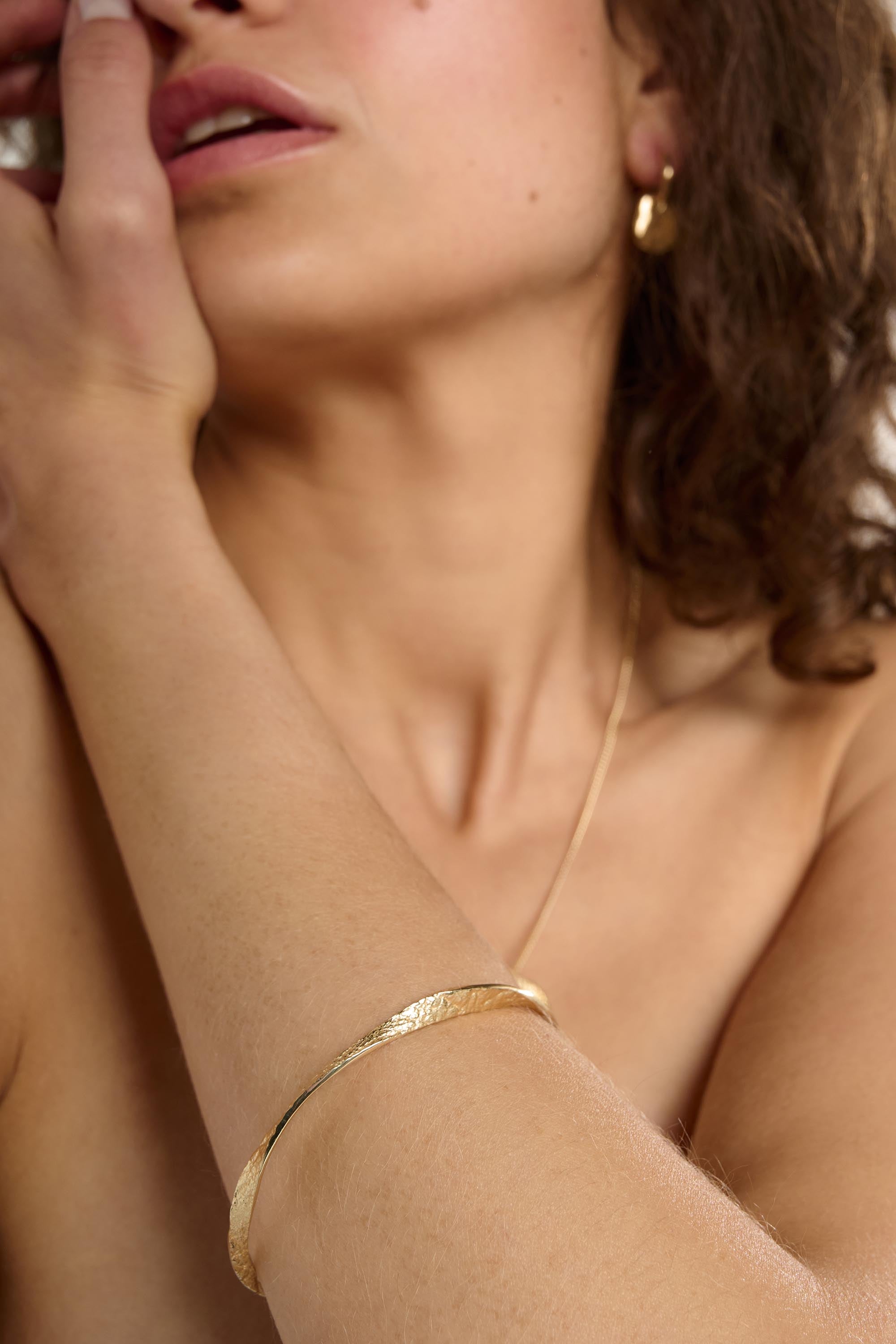 Textured Coastal Bangle