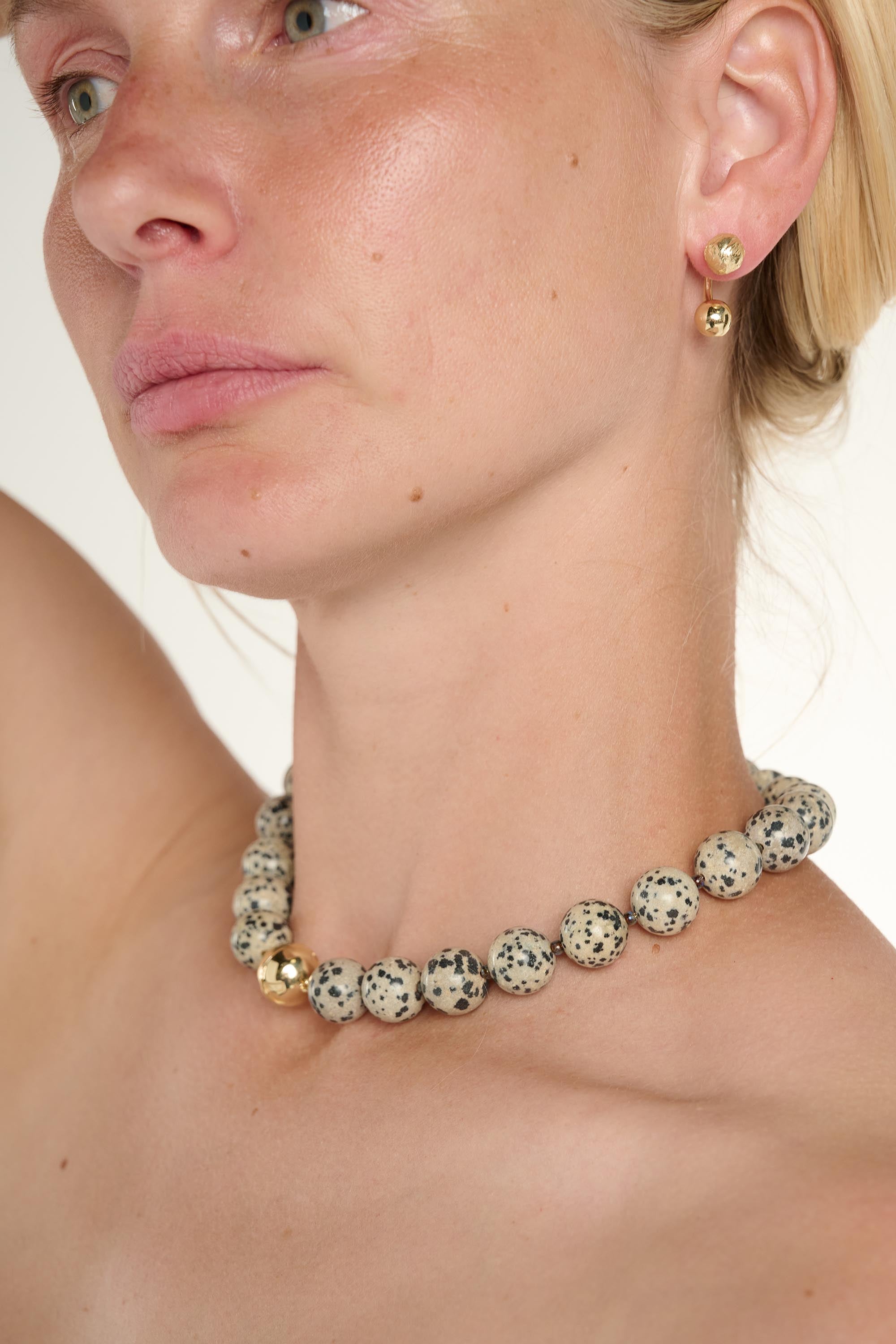 Jasper Large Beaded Necklace