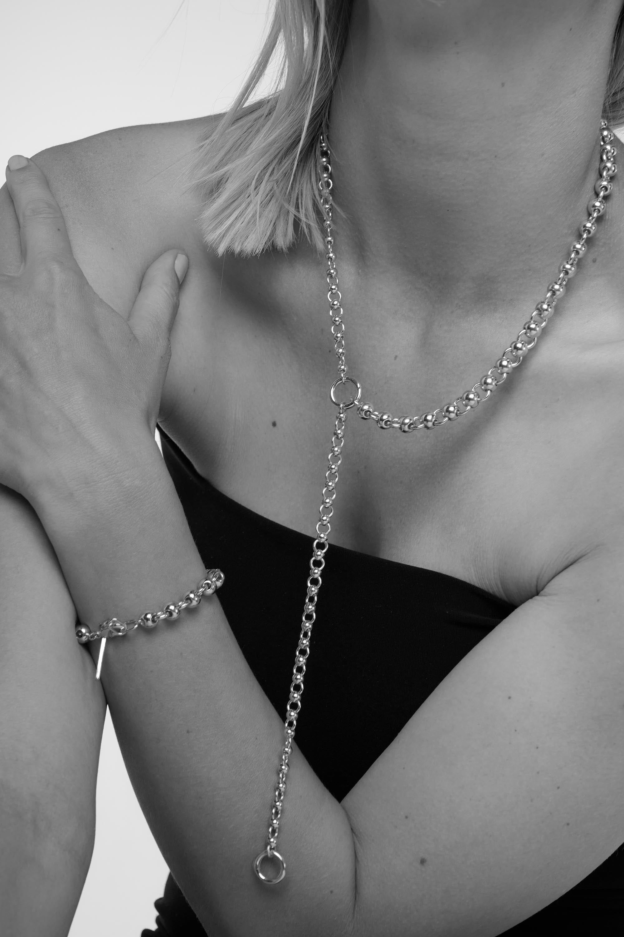 Sphera Lariat Necklace