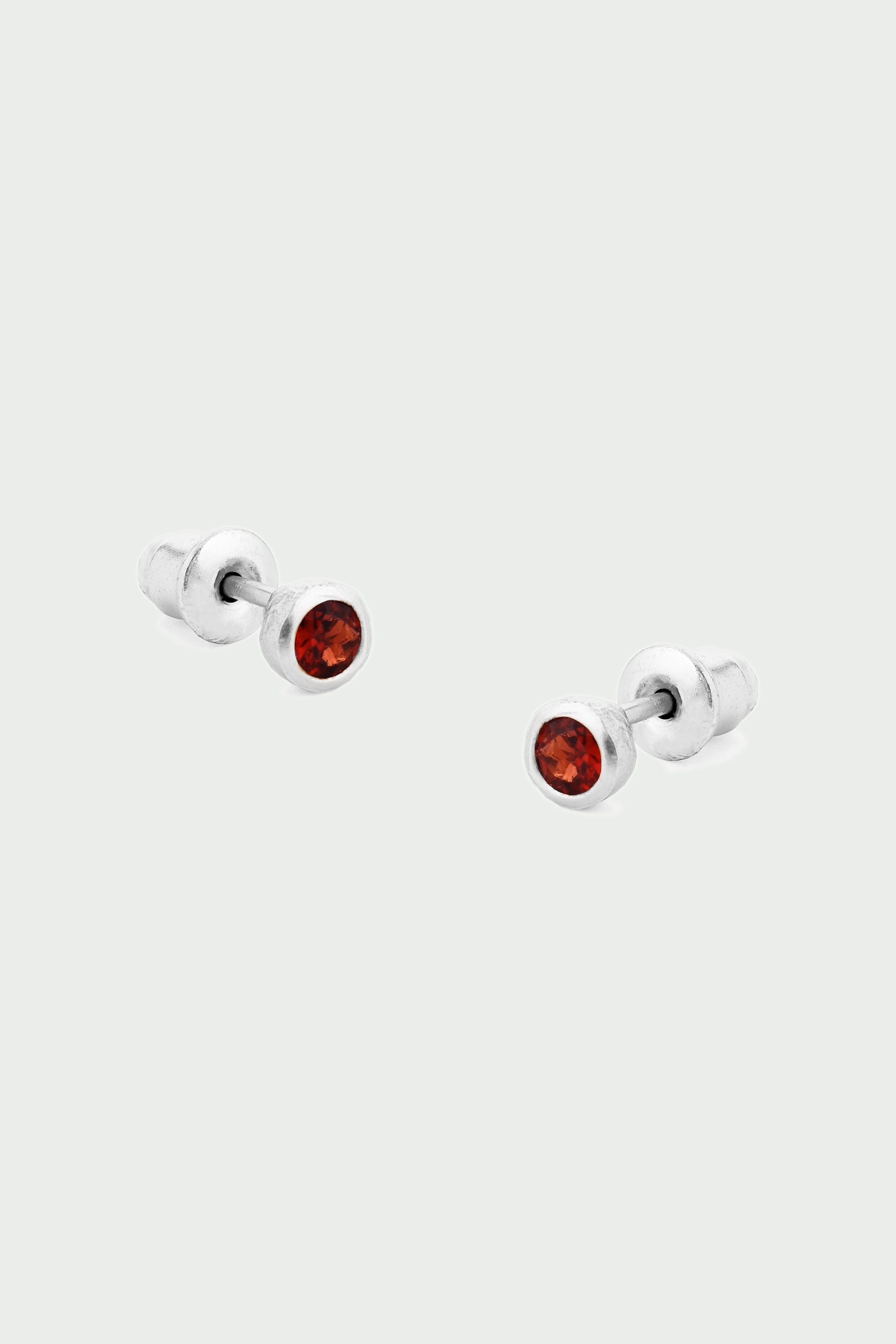 Birthstone Stud Earrings