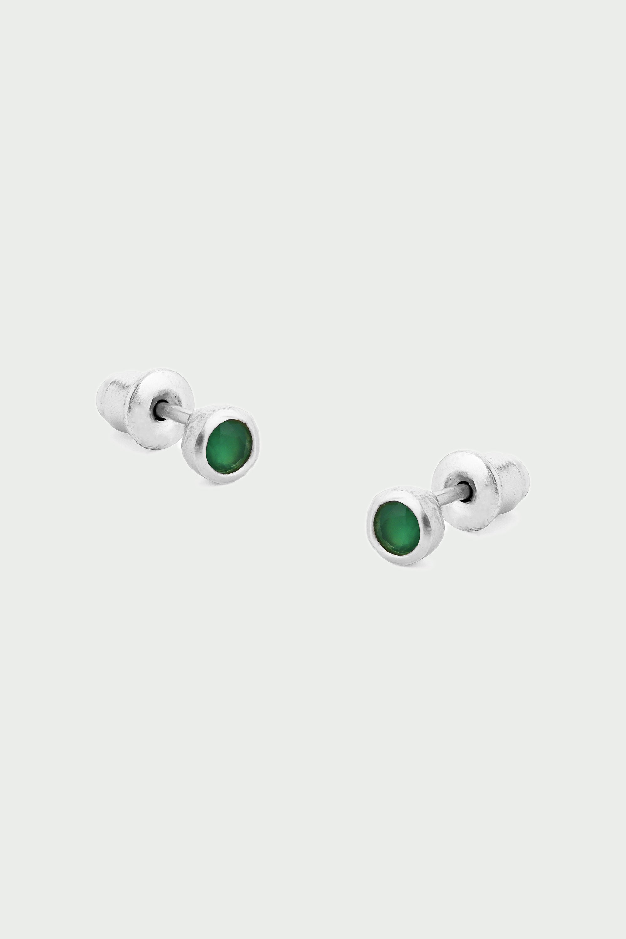 Birthstone Stud Earrings