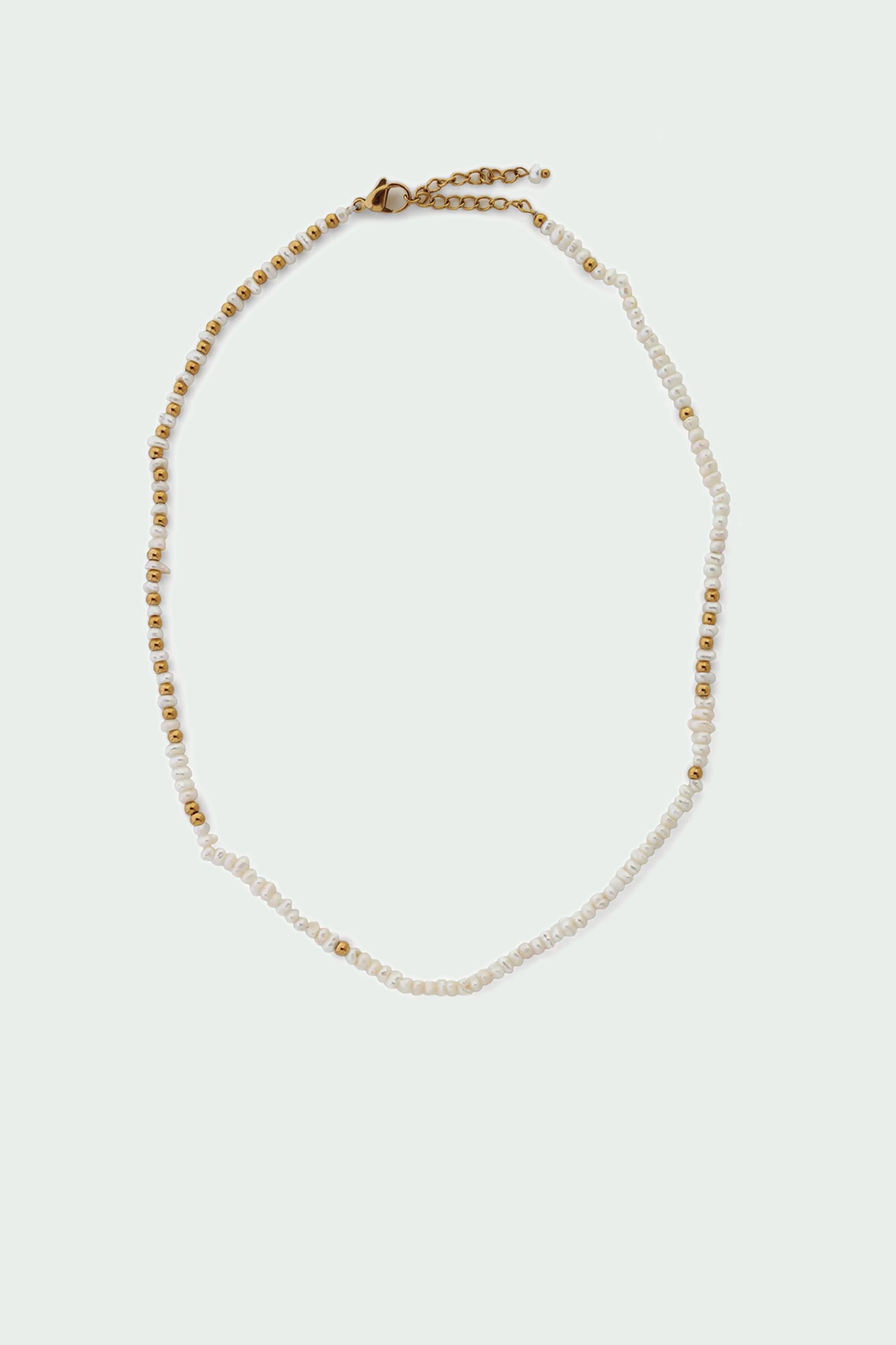 Freshwater Pearl Beaded Necklace