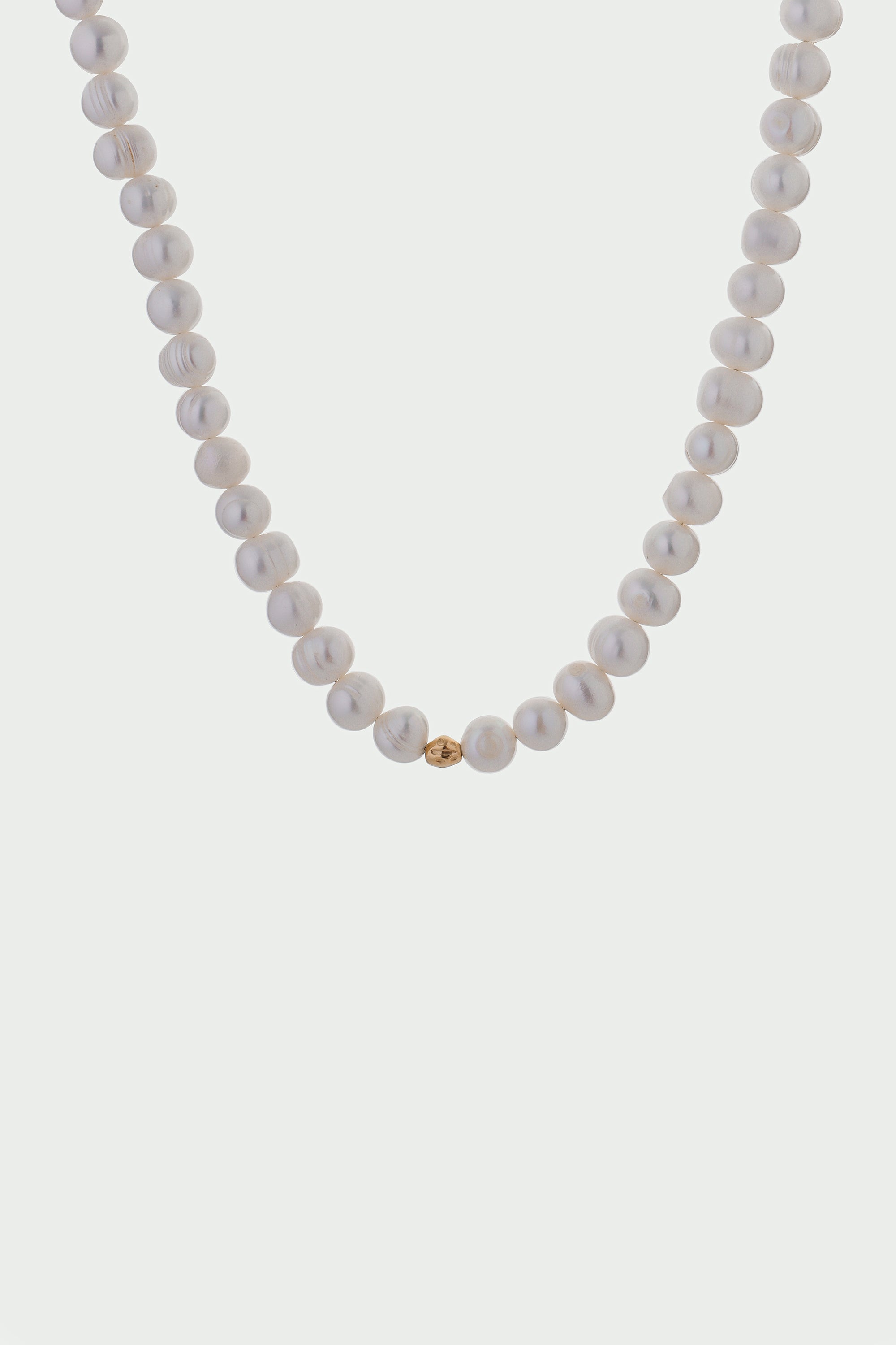 Freshwater Pearl Round Beaded Necklace