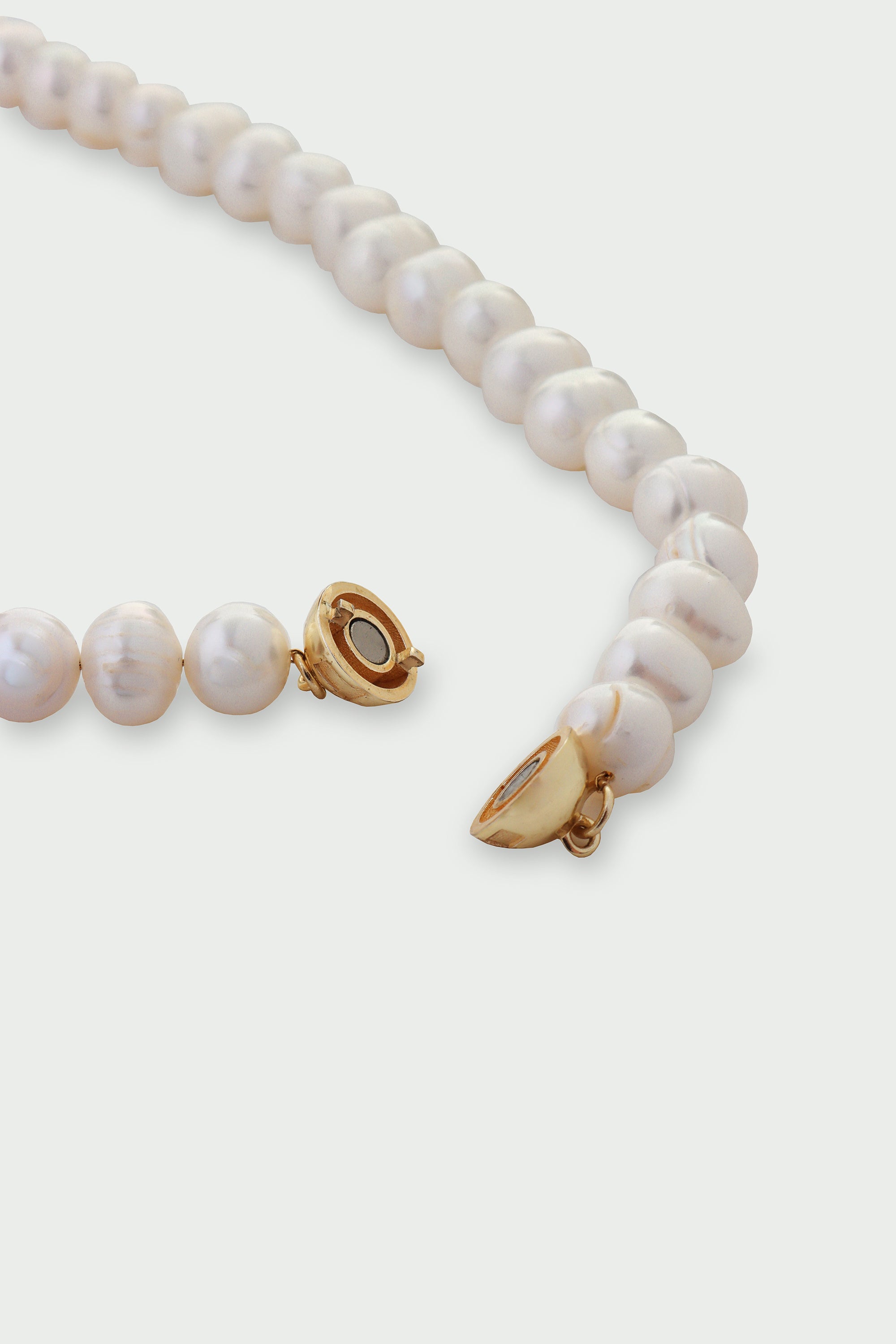 Freshwater Pearl Round Beaded Necklace