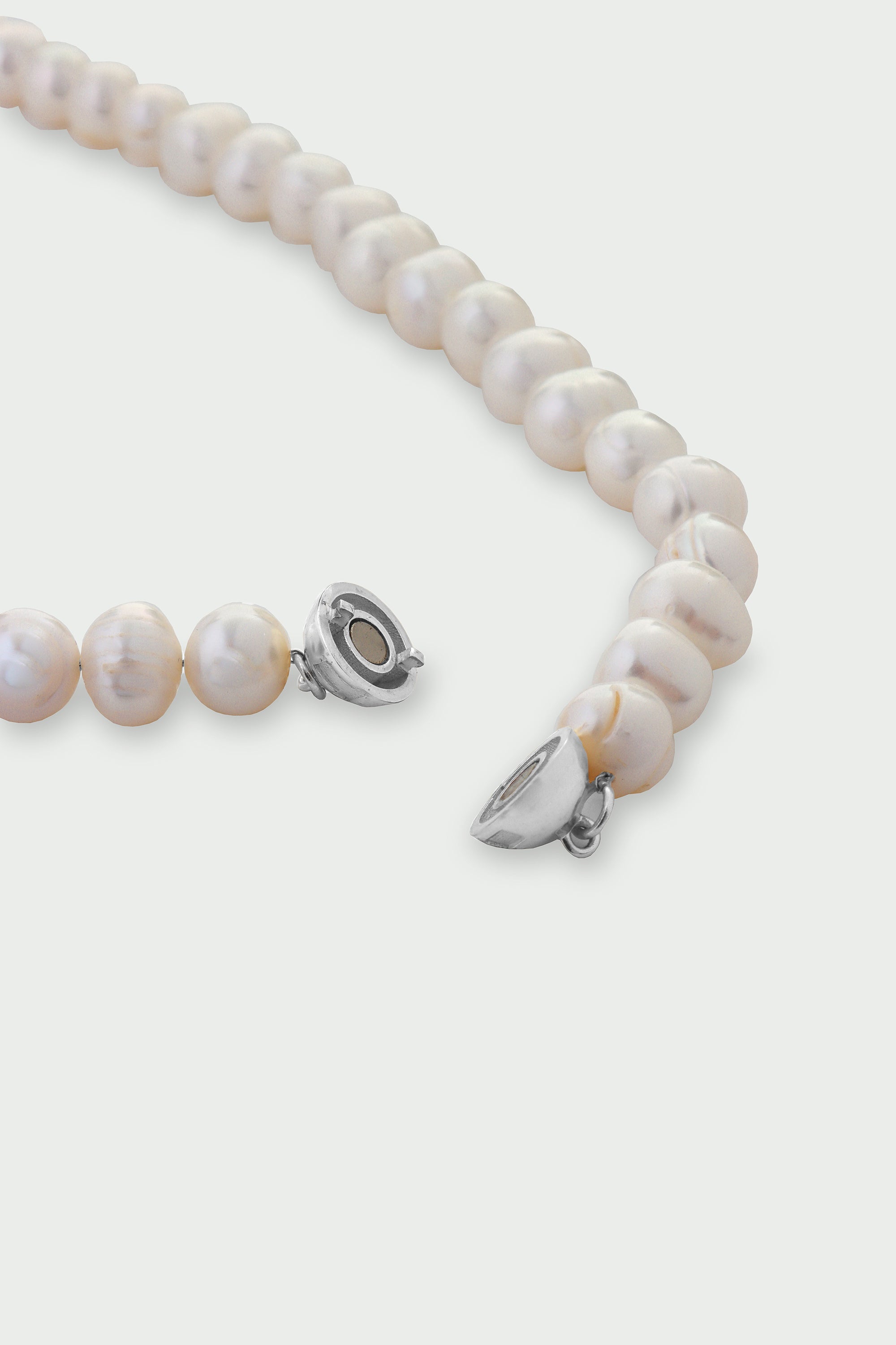 Freshwater Pearl Round Beaded Necklace
