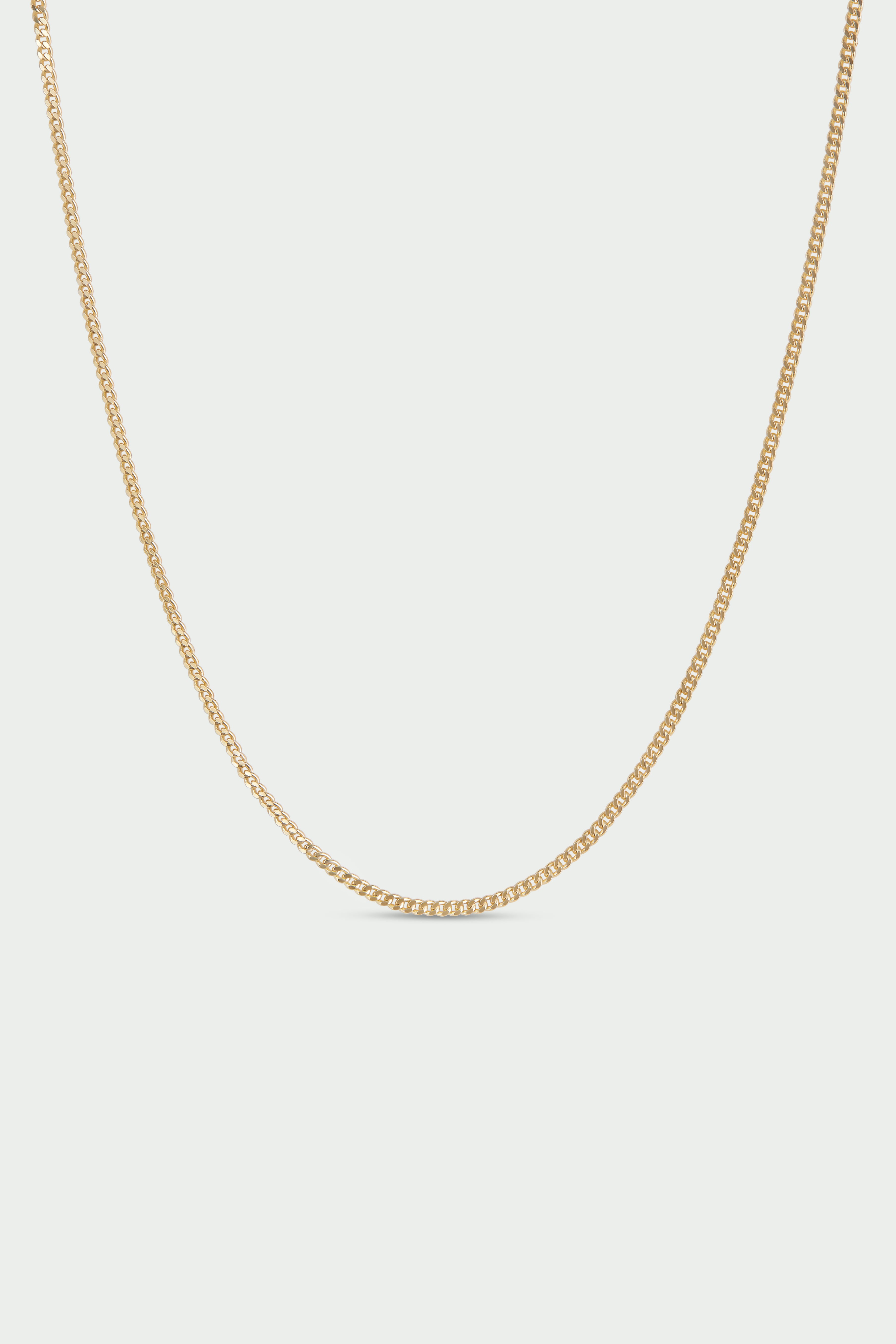 Curb Slider Necklace