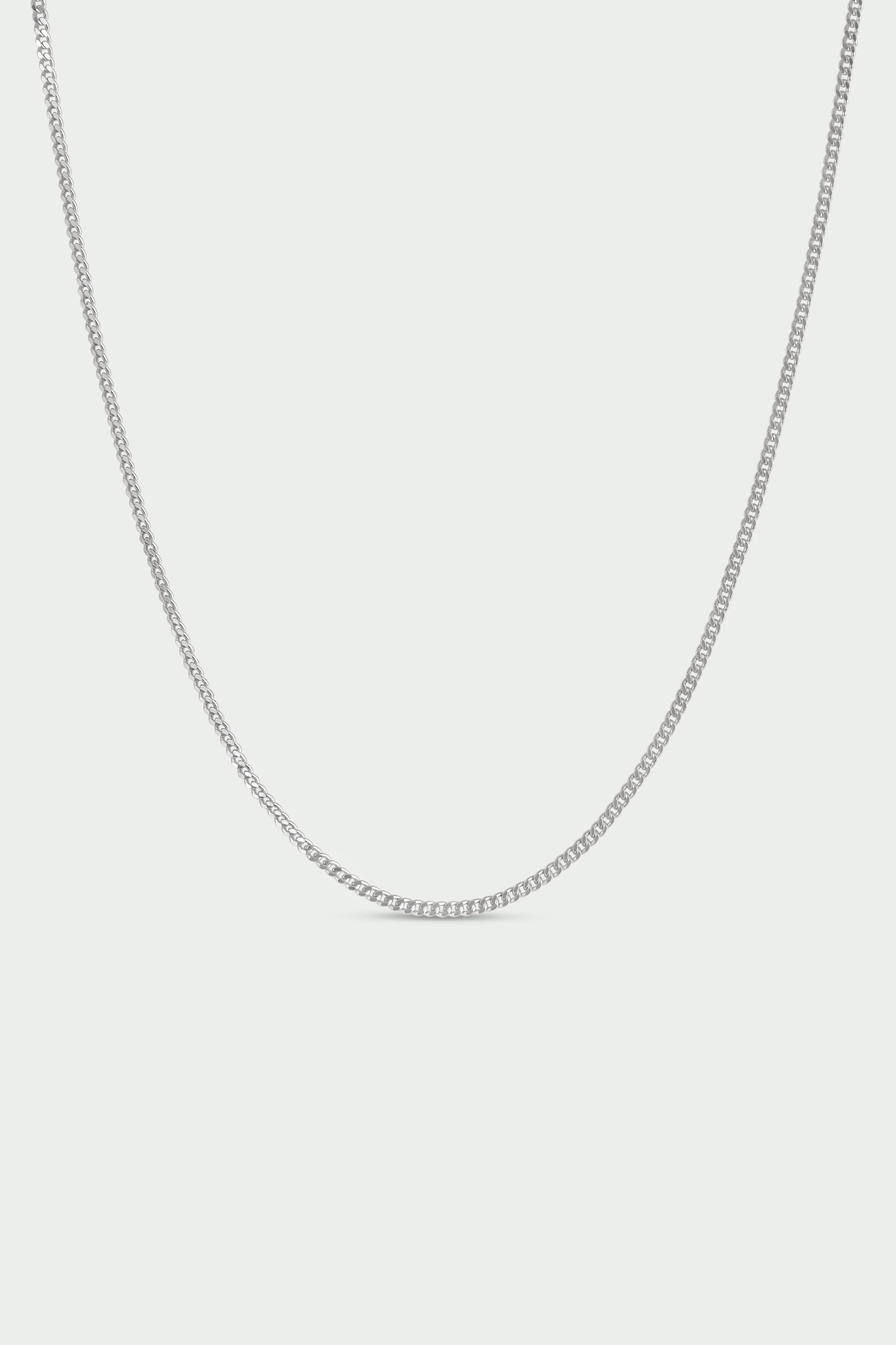 Curb Slider Necklace