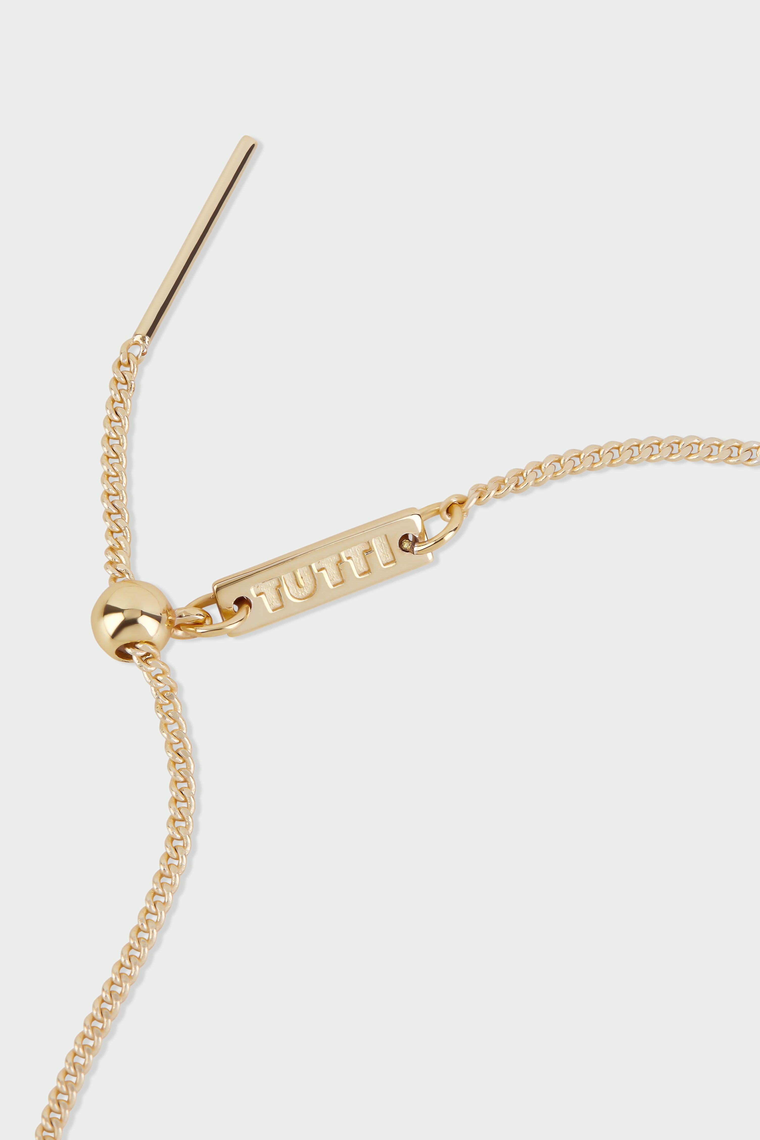 Curb Slider Necklace