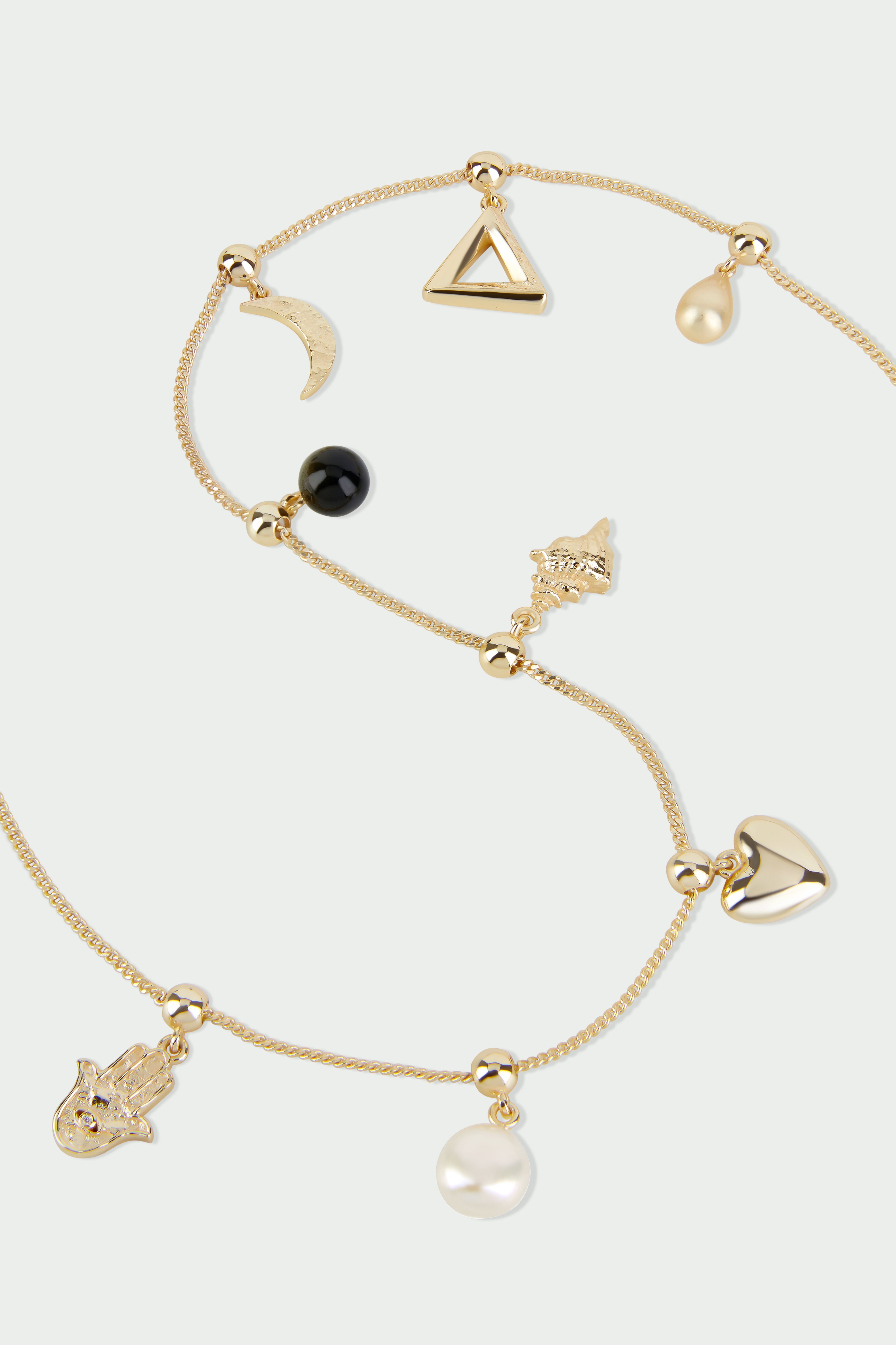 Curb Slider Necklace