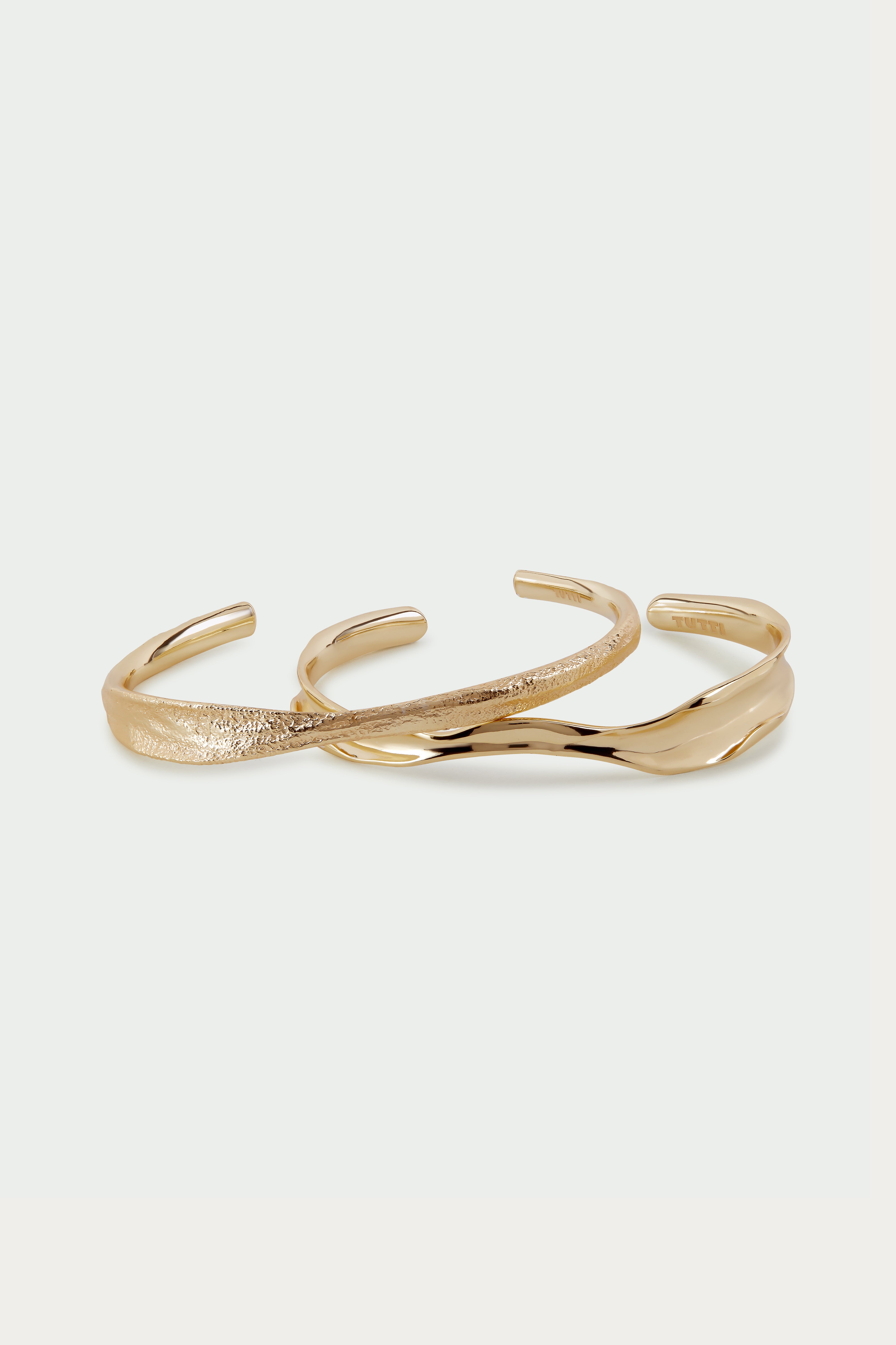 Fluid Bangle Set
