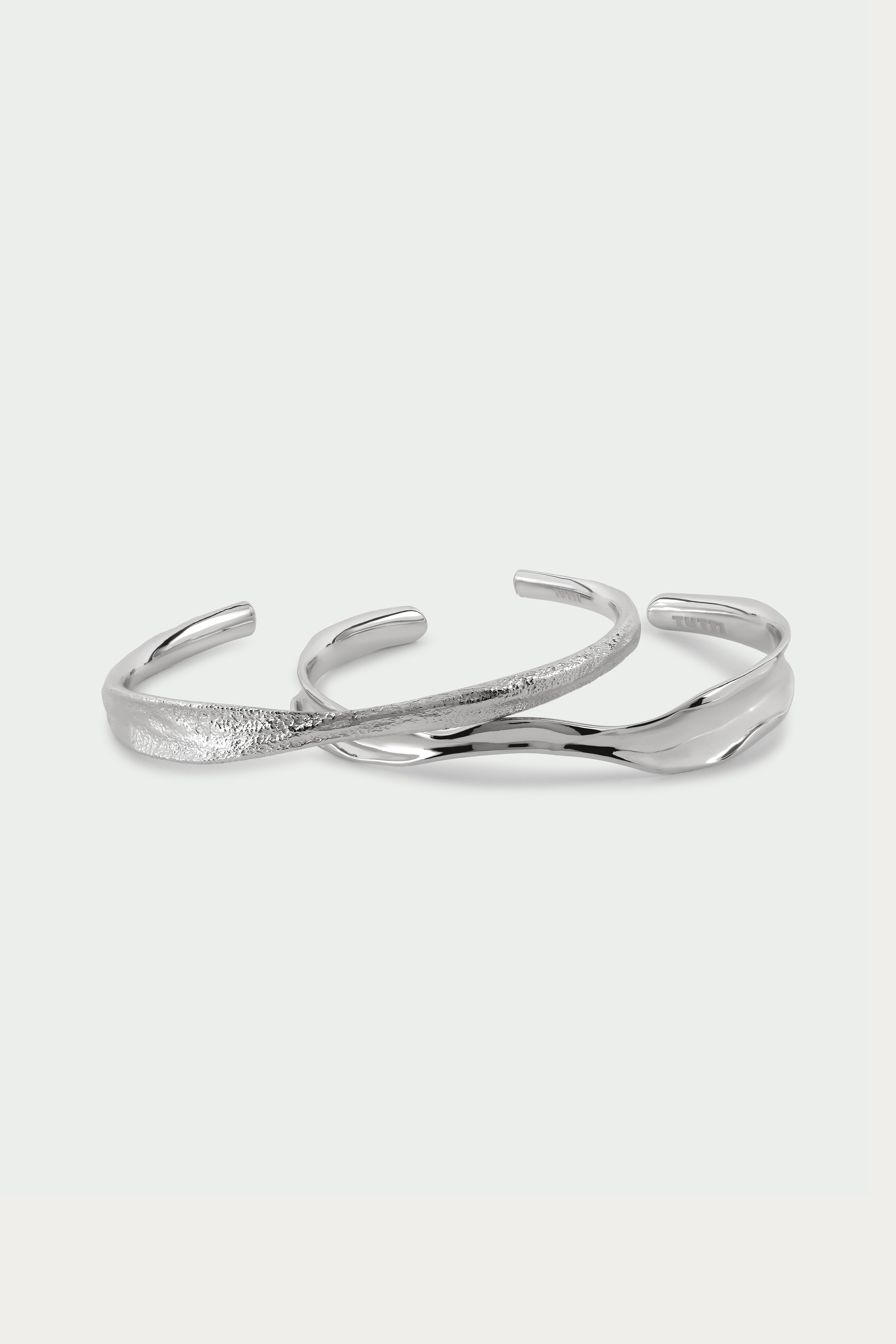Fluid Bangle Set