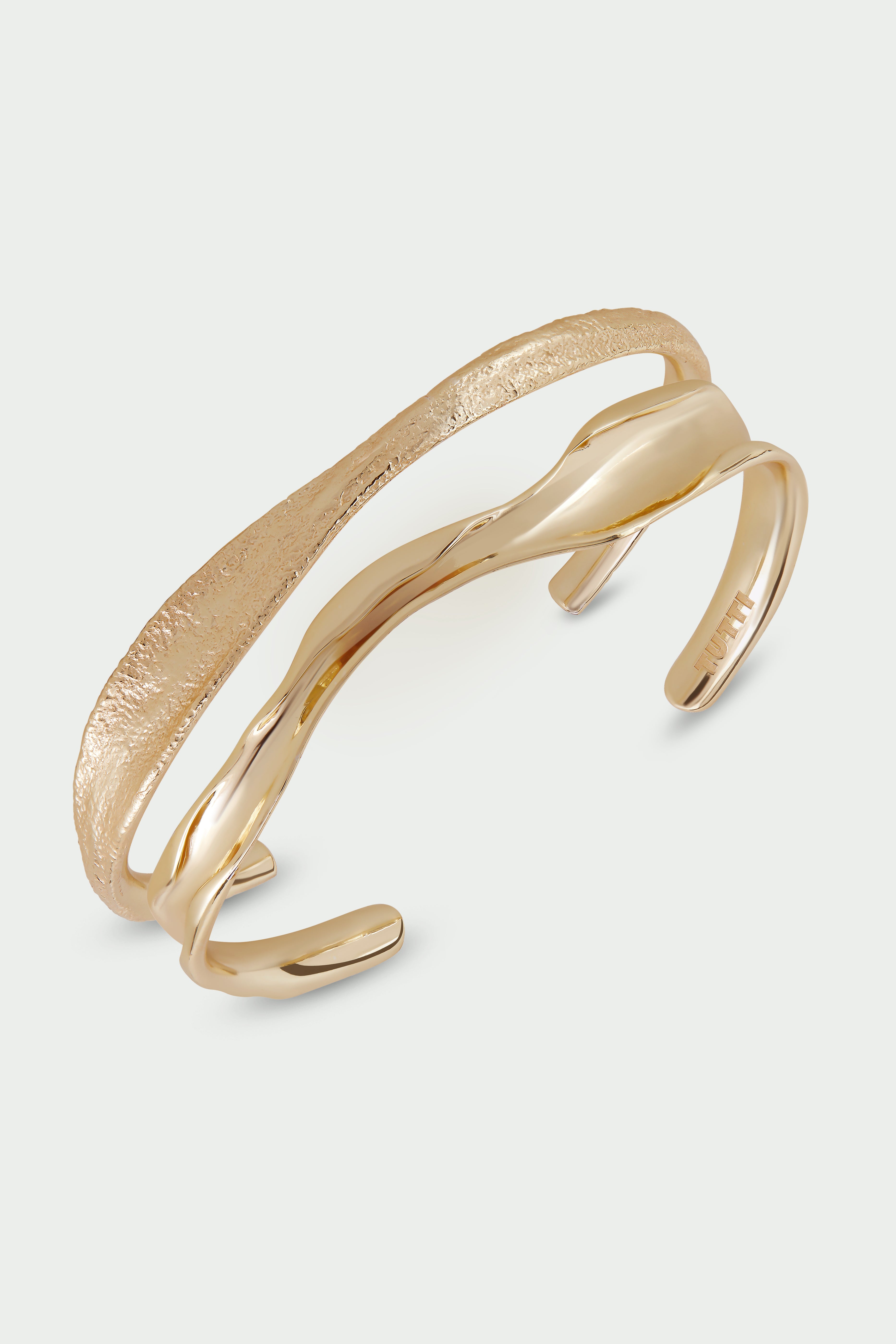 Fluid Bangle Set