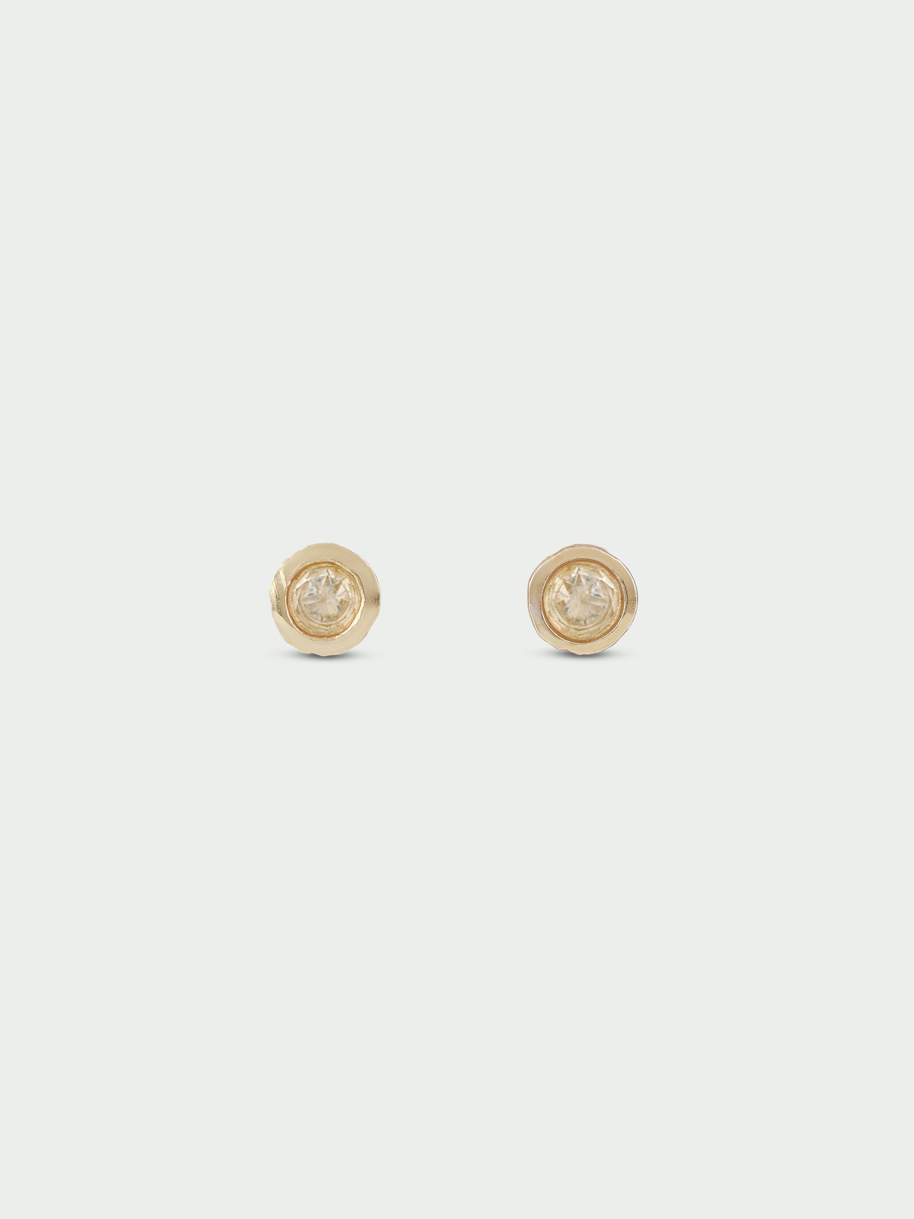 Birthstone Moonstone Stud Earrings