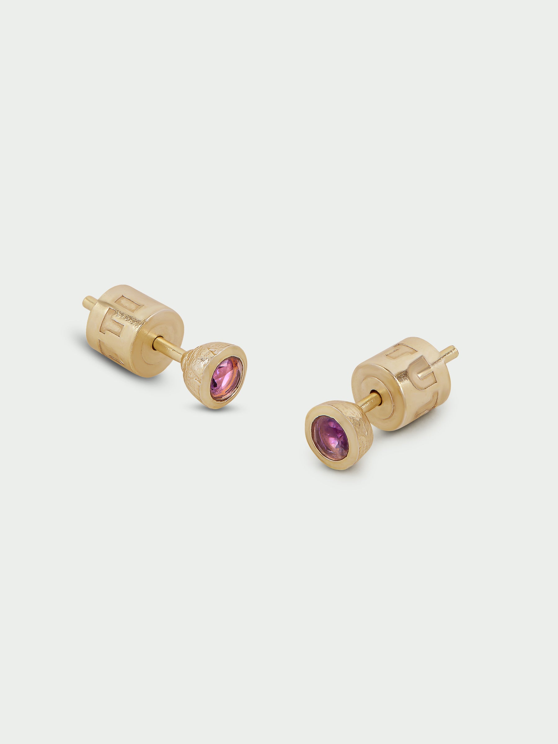 Birthstone Stud Earrings