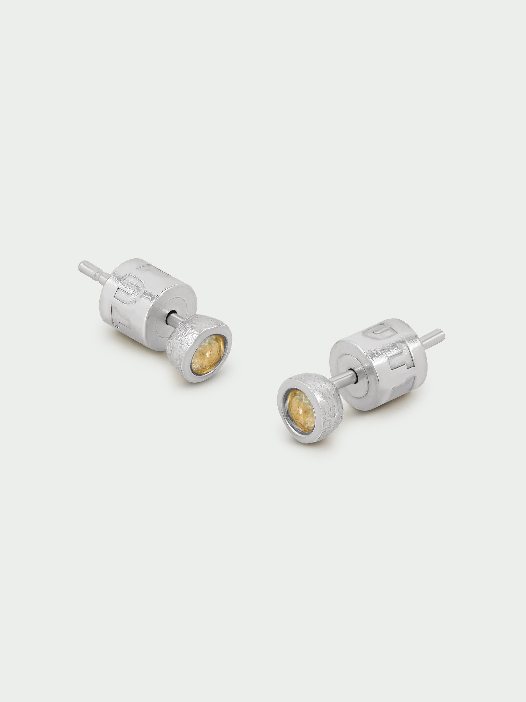 Birthstone Aquamarine Stud Earrings