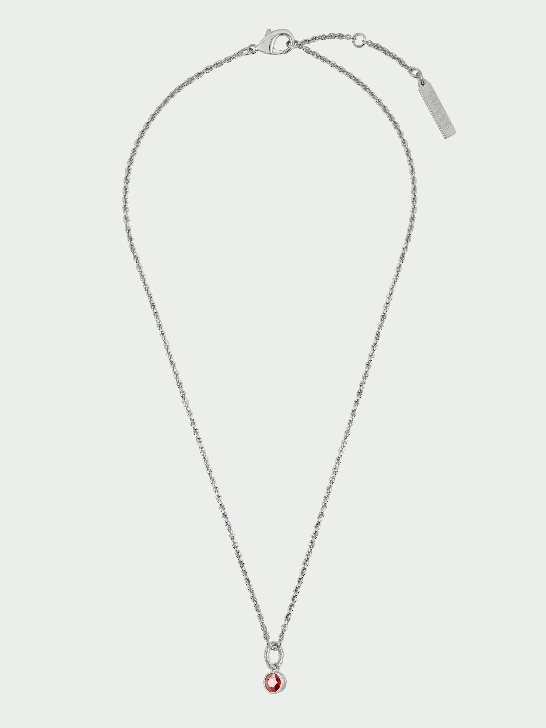 Birthstone Garnet Necklace