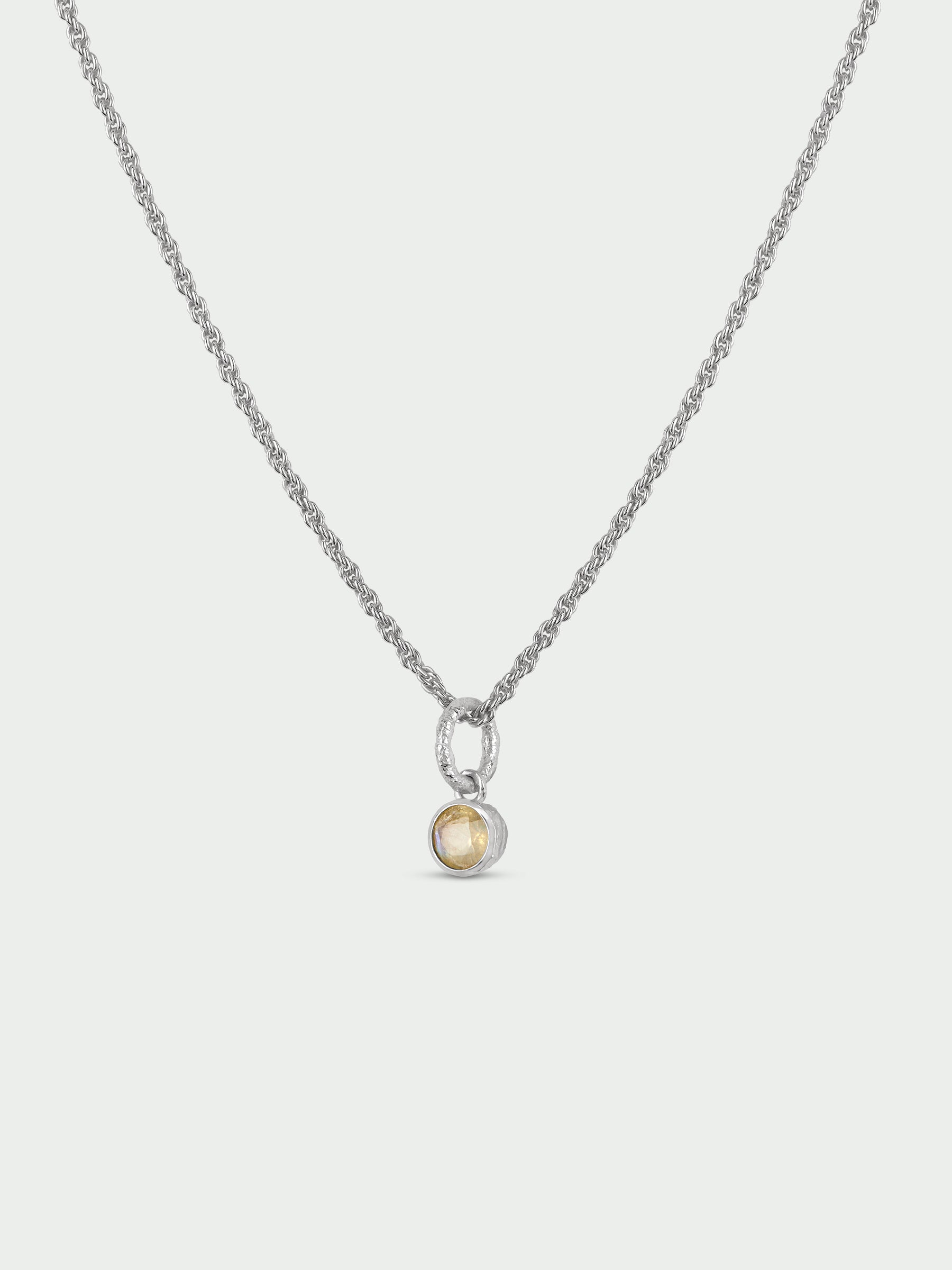 Birthstone Moonstone Necklace