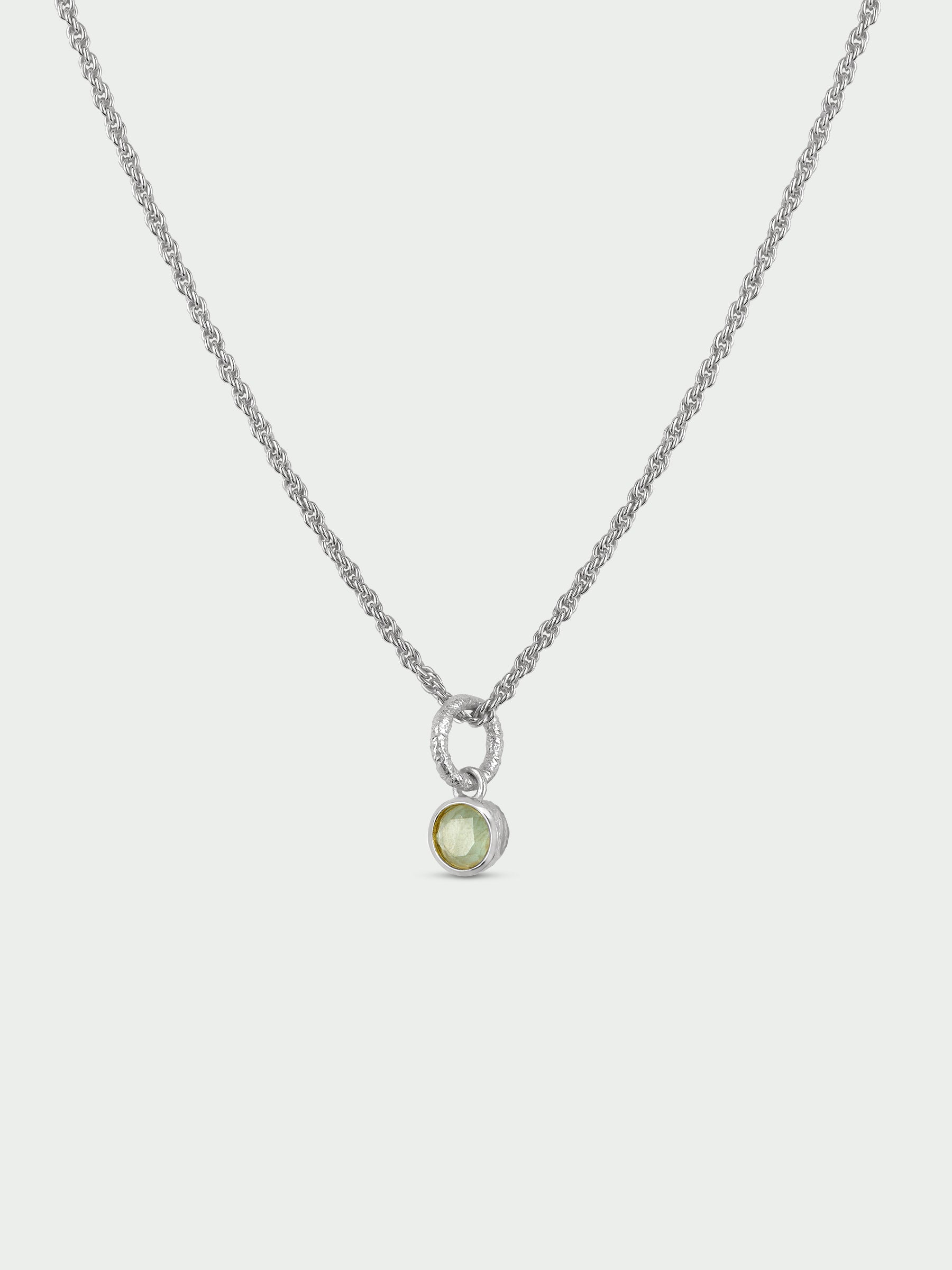 Birthstone Aquamarine Necklace