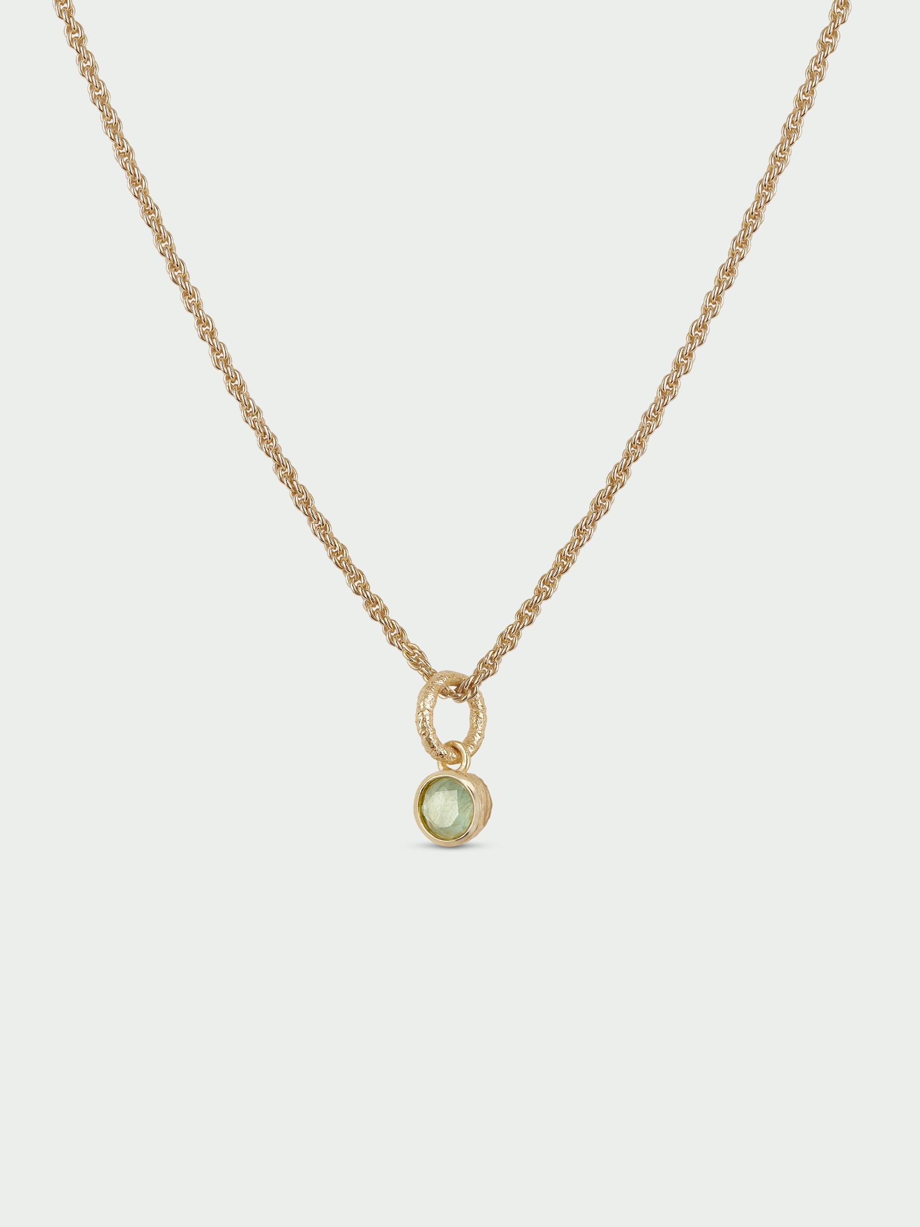 Birthstone Aquamarine Necklace