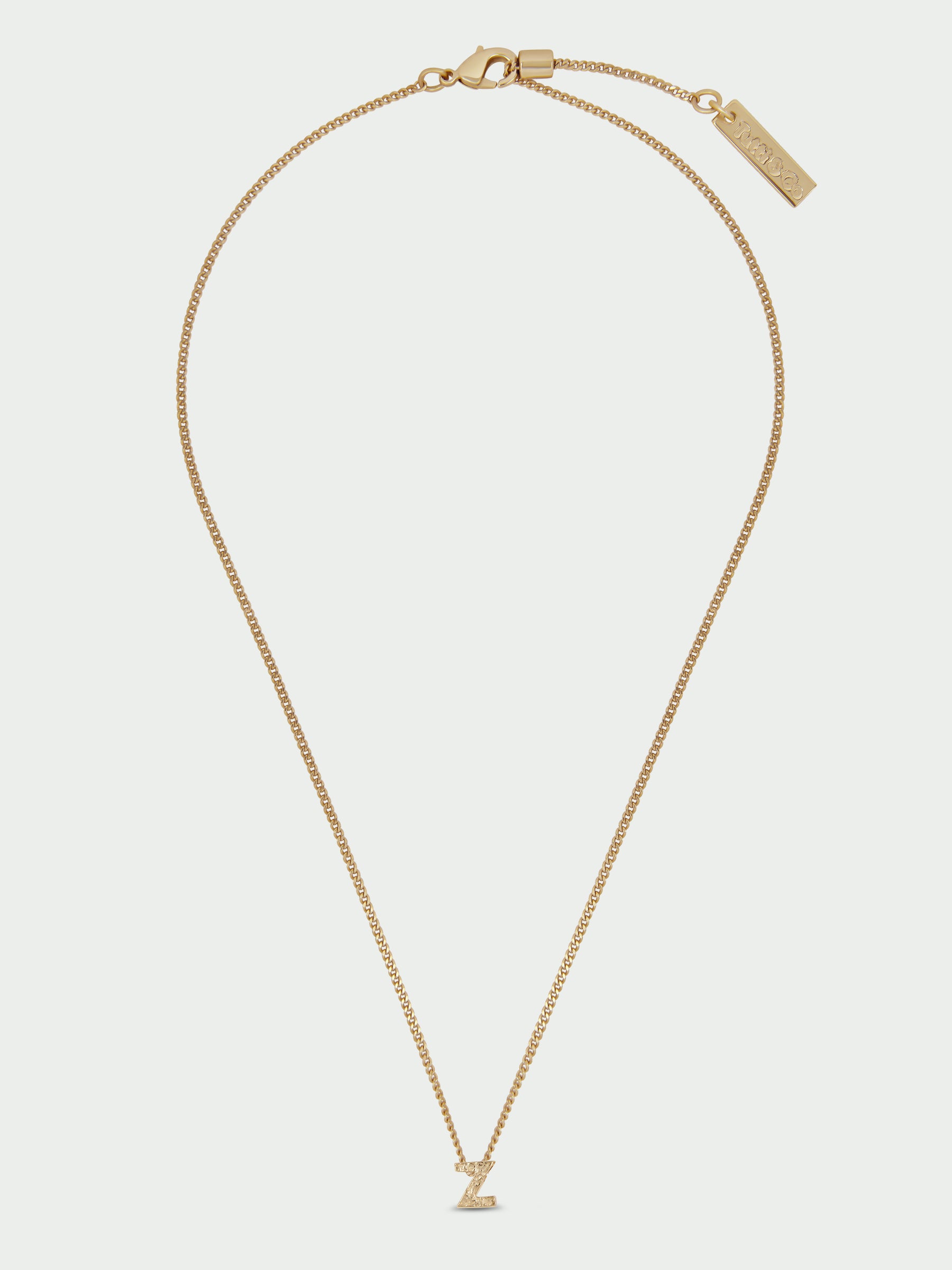 Alphabet Z Necklace