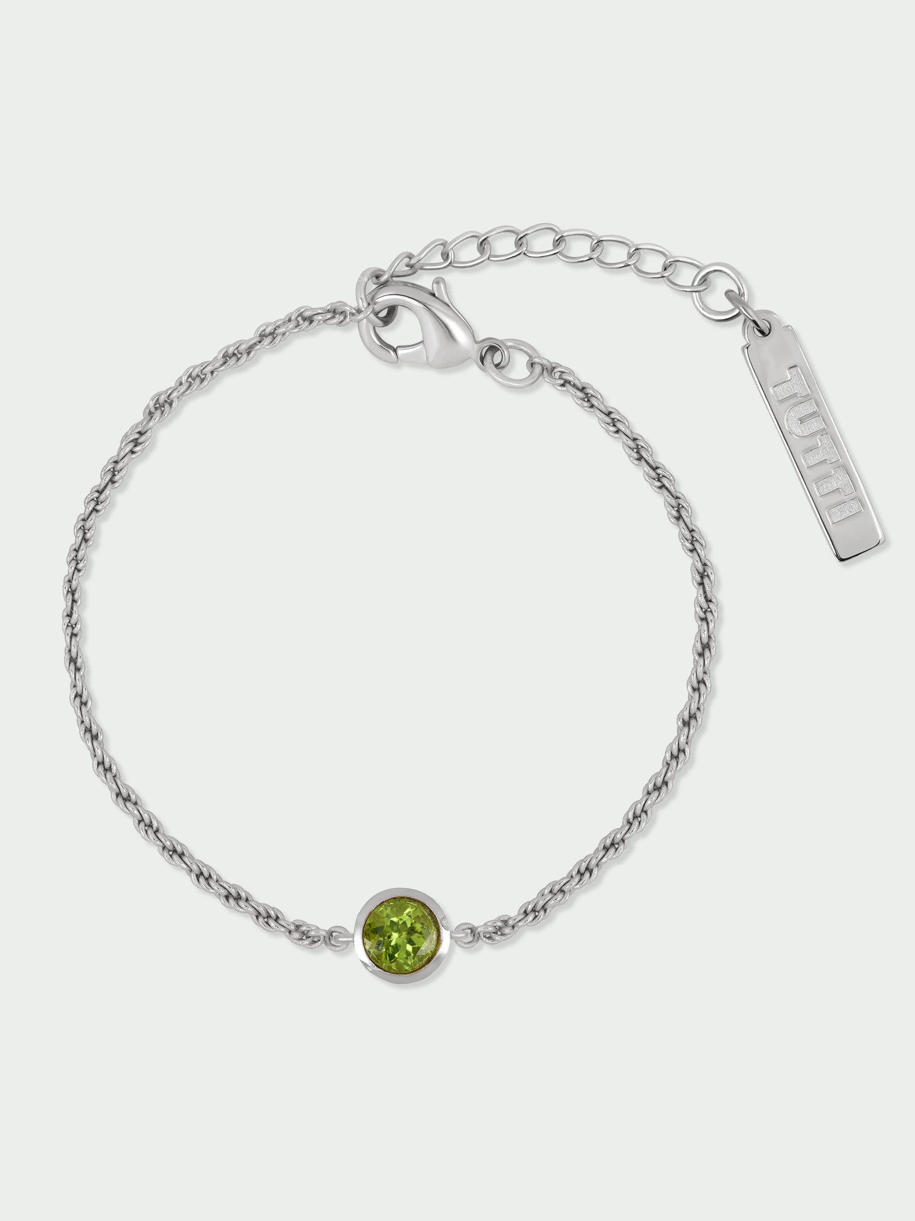 Birthstone Peridot Bracelet