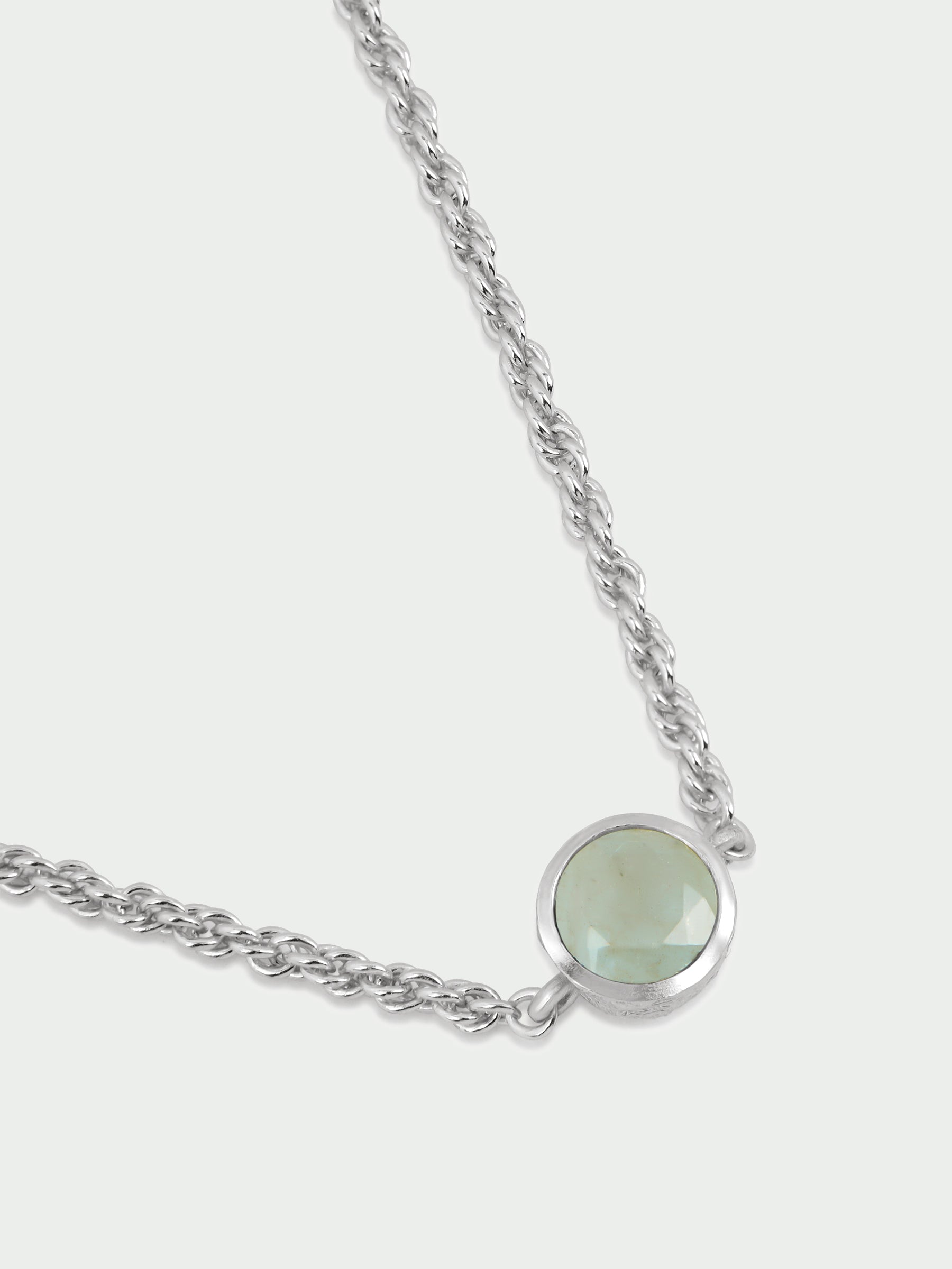Birthstone Aquamarine Bracelet