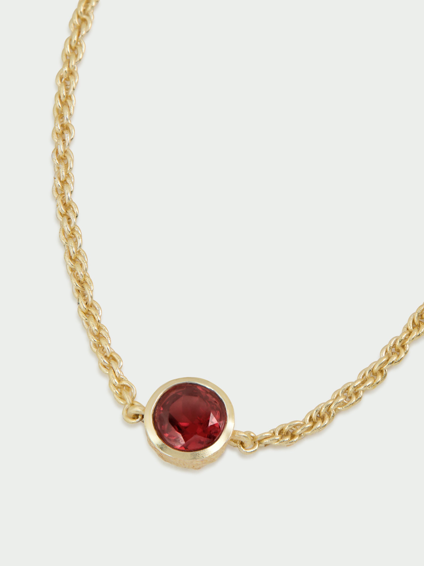 Birthstone Garnet Bracelet