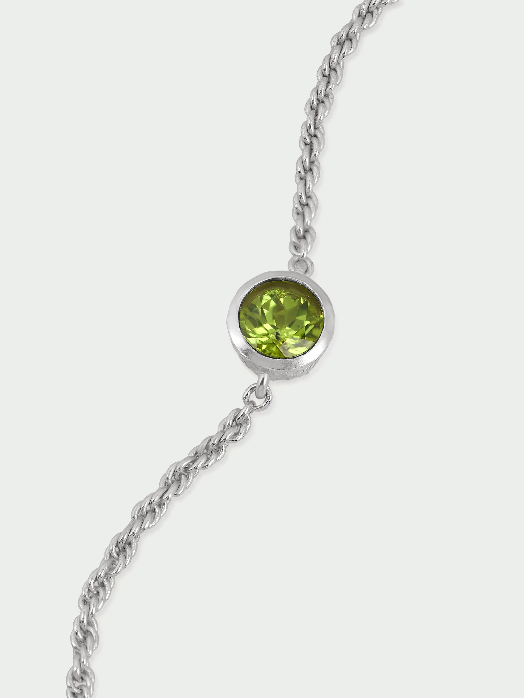 Birthstone Peridot Bracelet