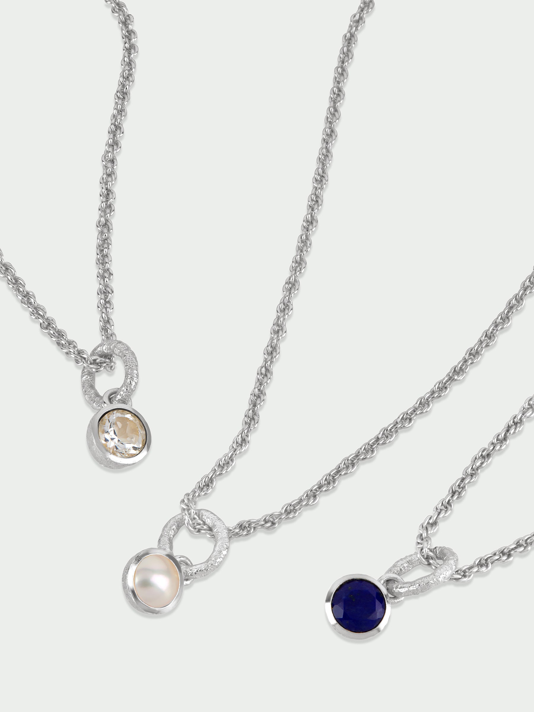 Birthstone Pearl Necklace
