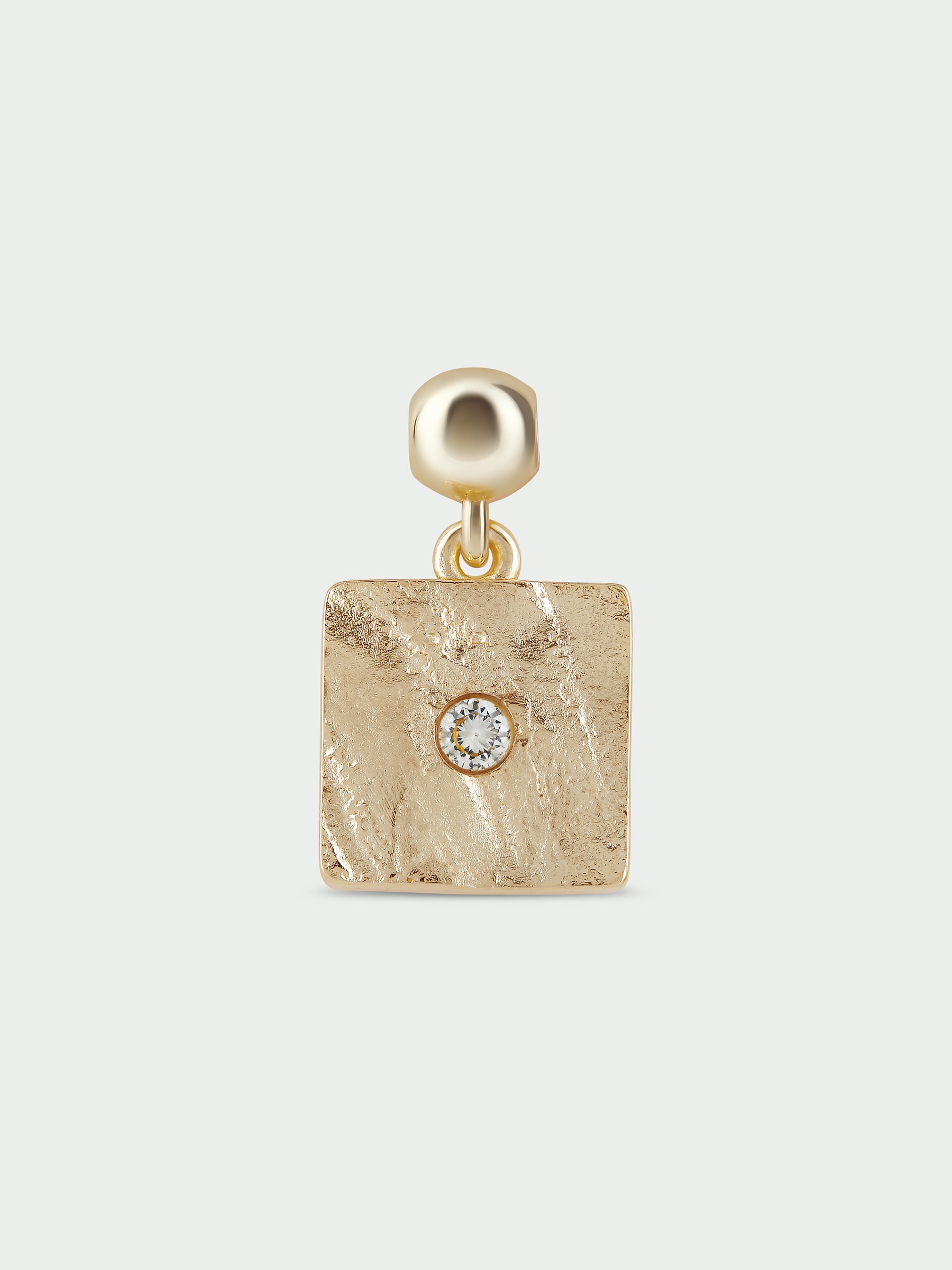 Birthstone Slider, White Topaz