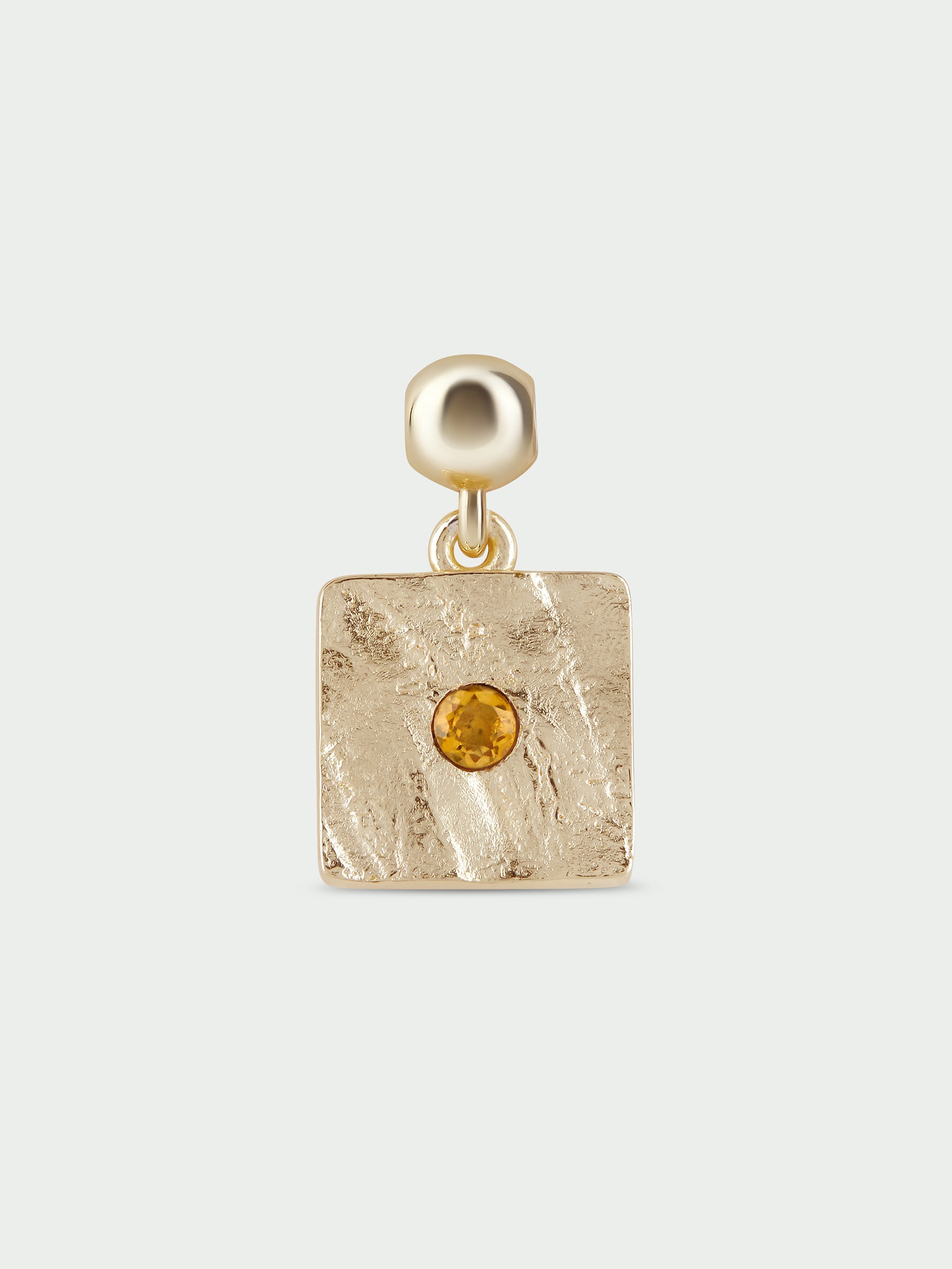 Birthstone Slider, Citrine