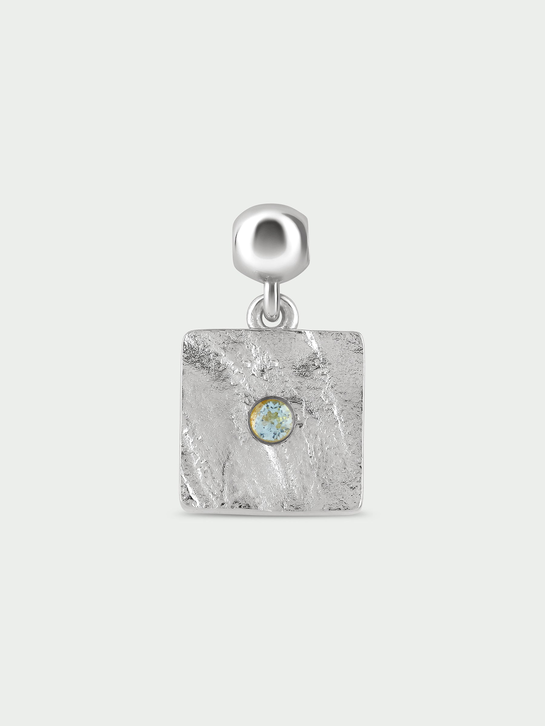 Birthstone Slider, Blue Topaz