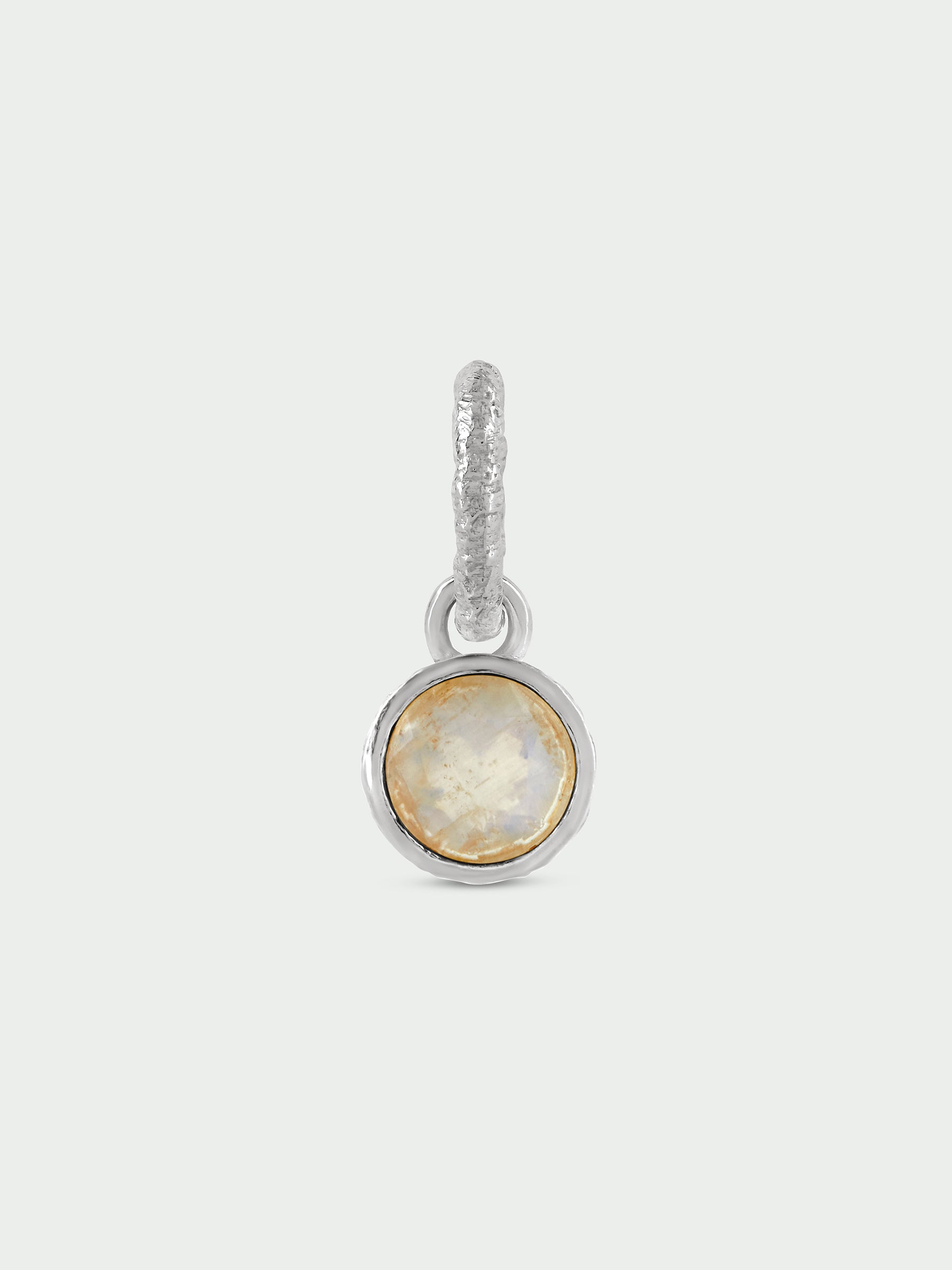 Birthstone Charm, Moonstone