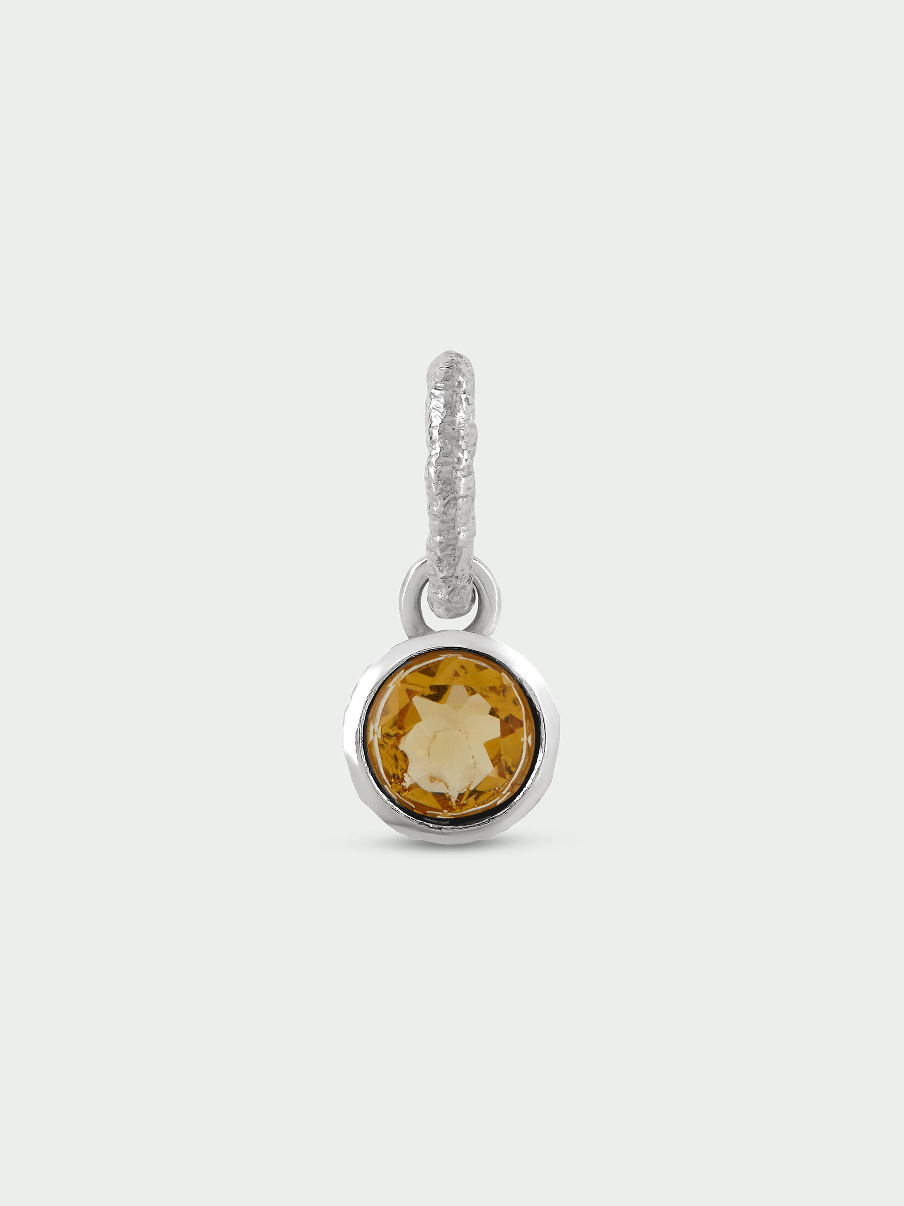 Birthstone Charm, Citrine