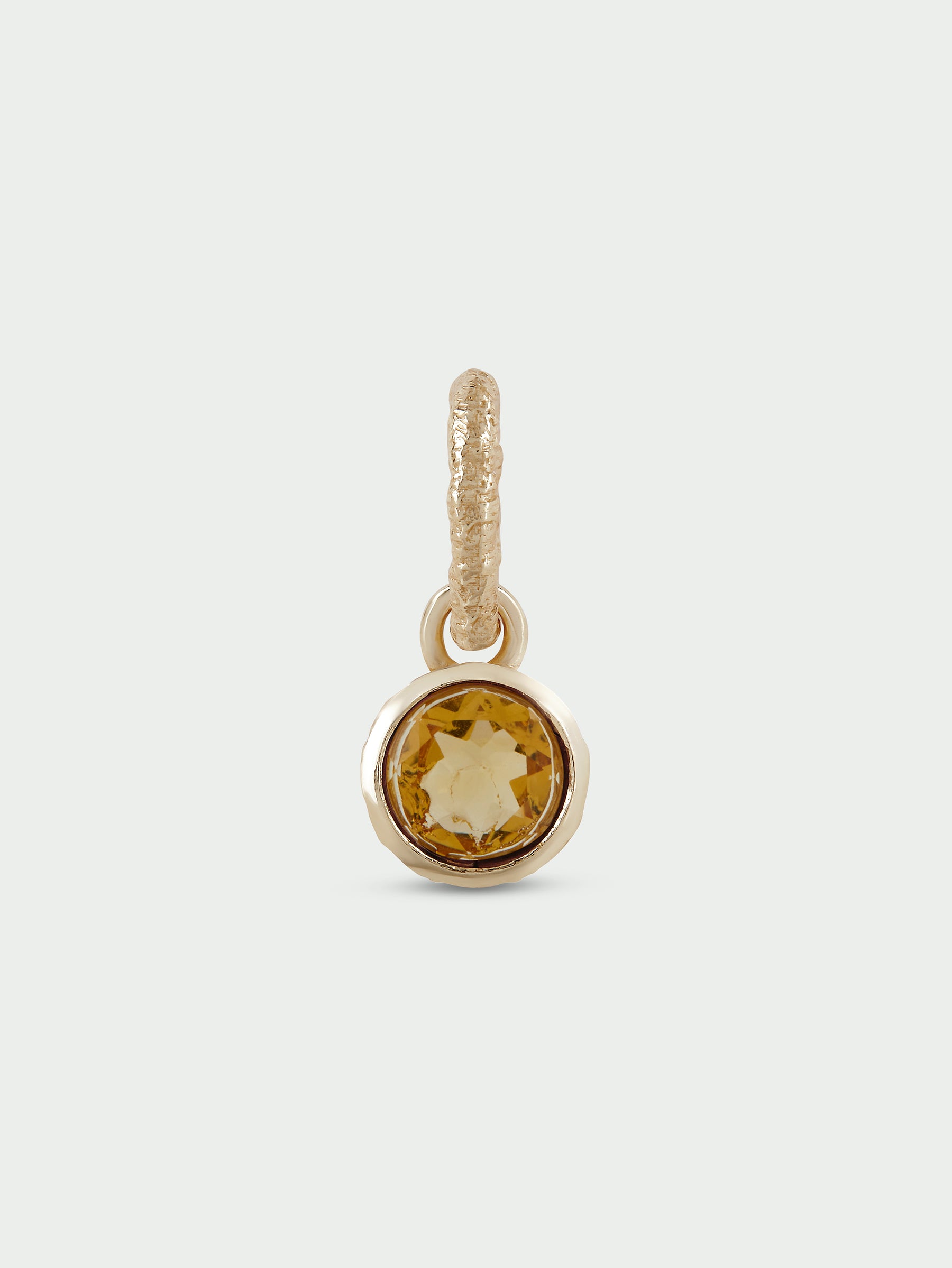 Birthstone Charm, Citrine