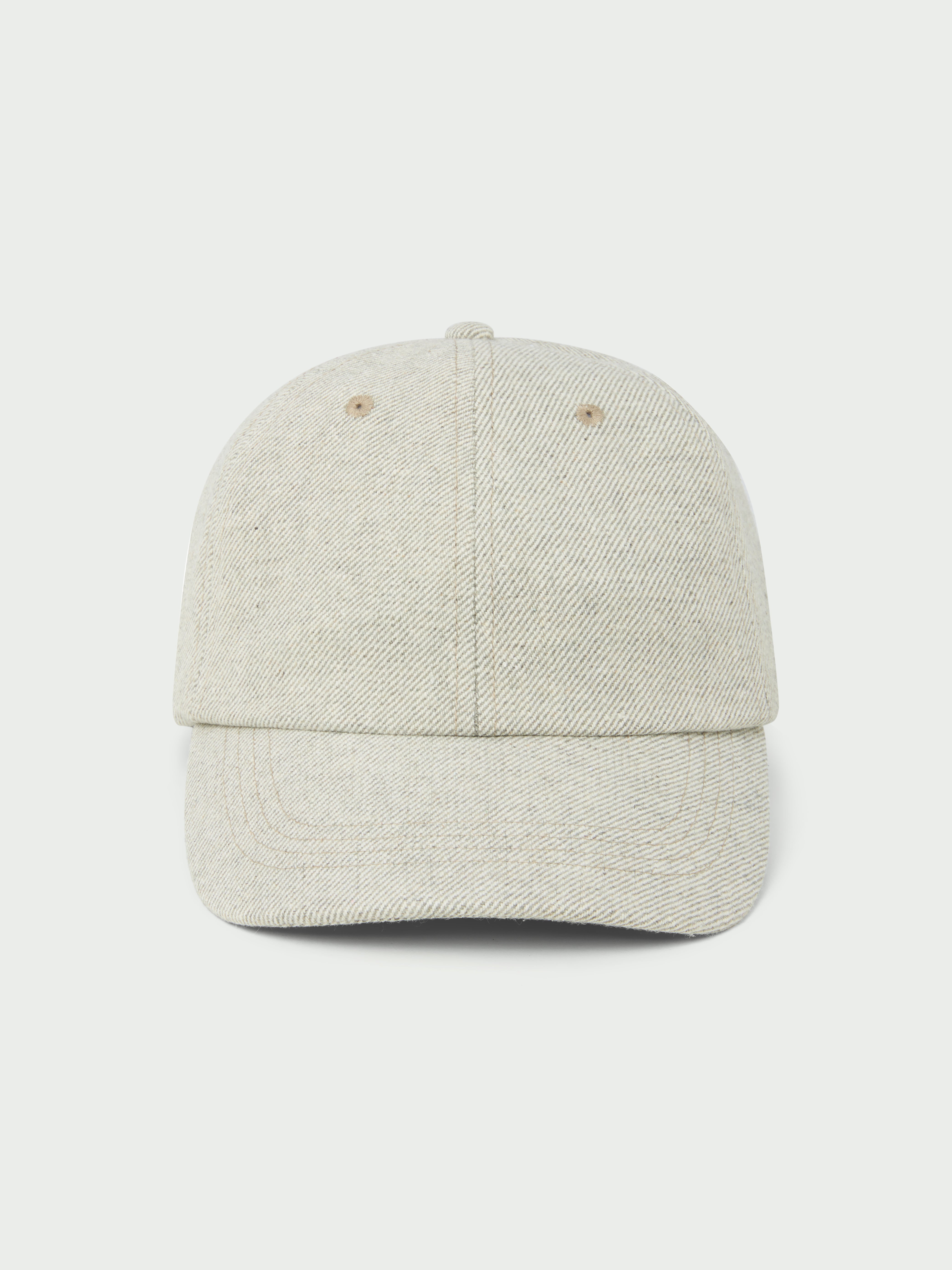 Woven Baseball Cap, Natural