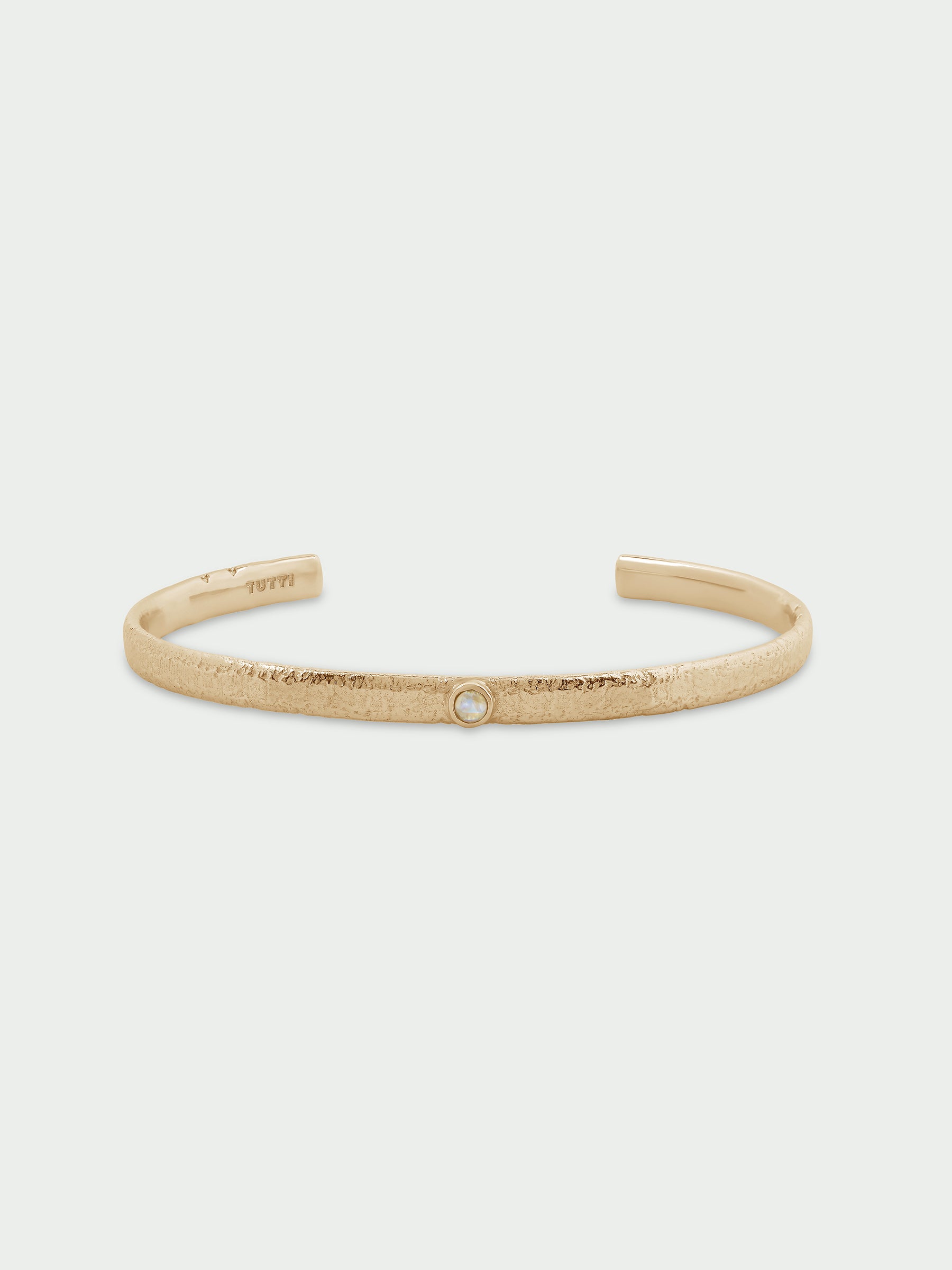 Birthstone Bangle, Moonstone