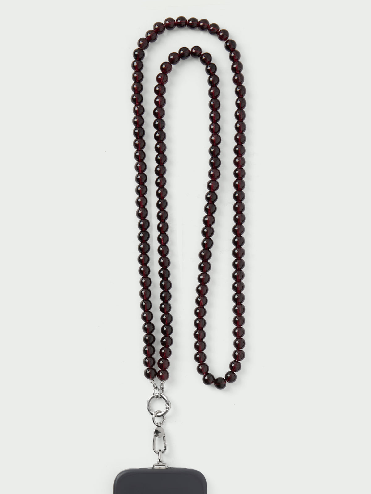 Refine Long Bead Phone Lanyard