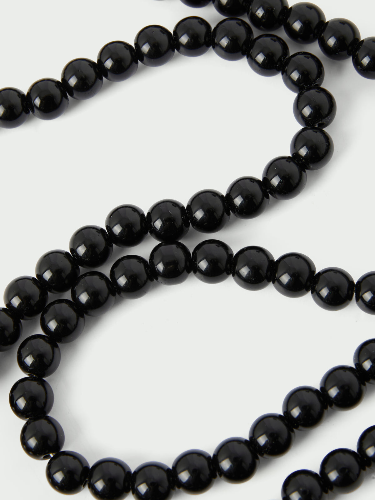 Midnight Long Bead Phone Lanyard
