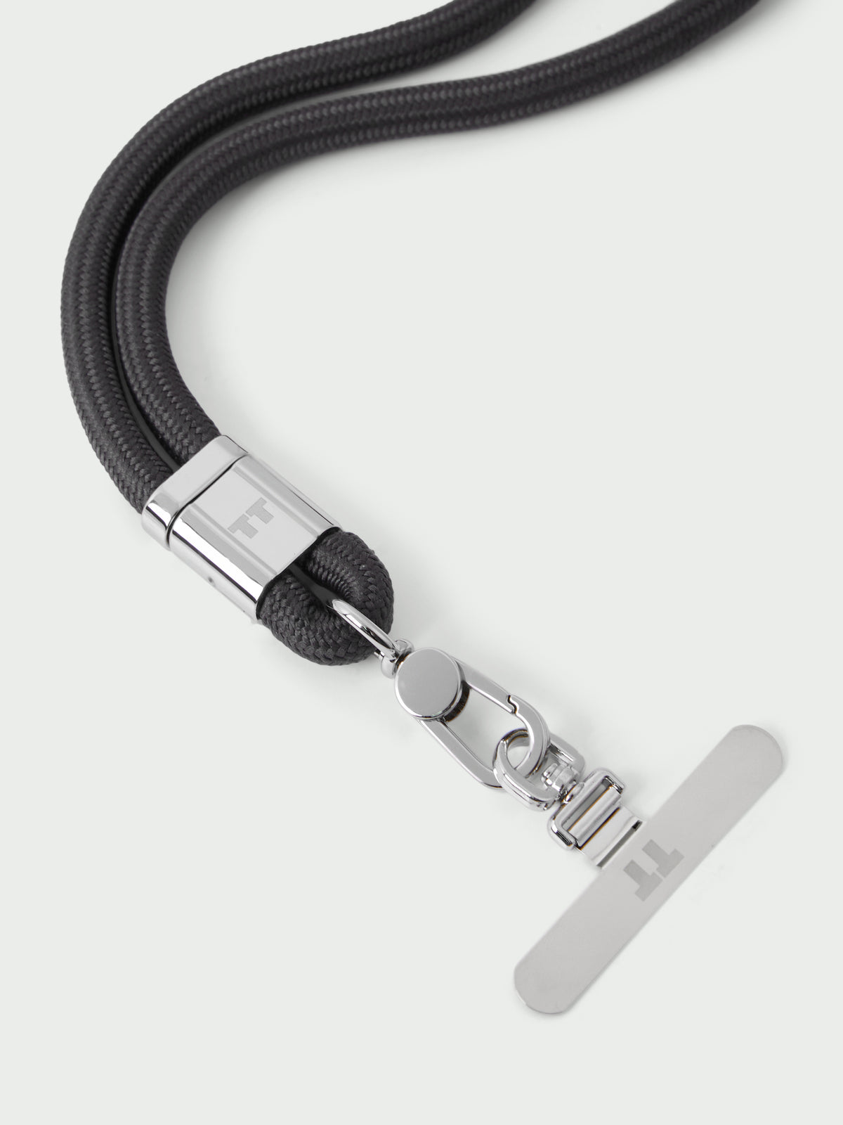 Ashen Short Rope Phone Lanyard