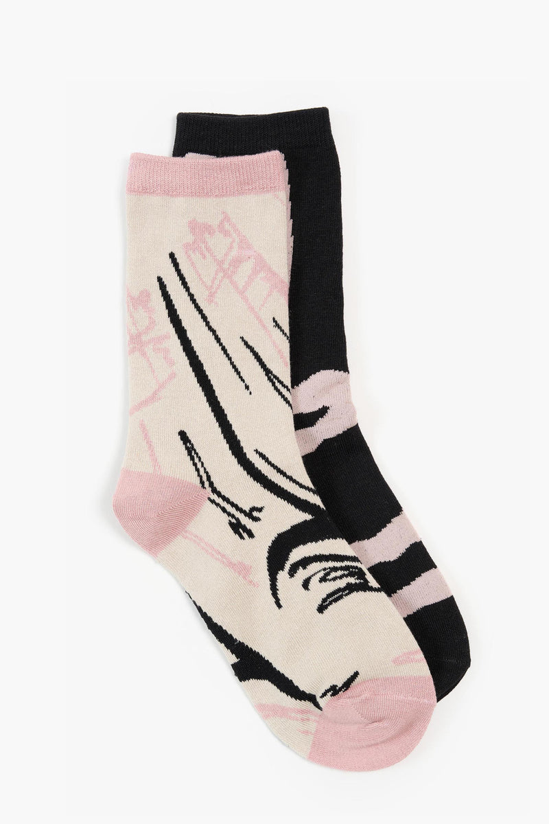 Pack of 2 Socks, Wild and Muse