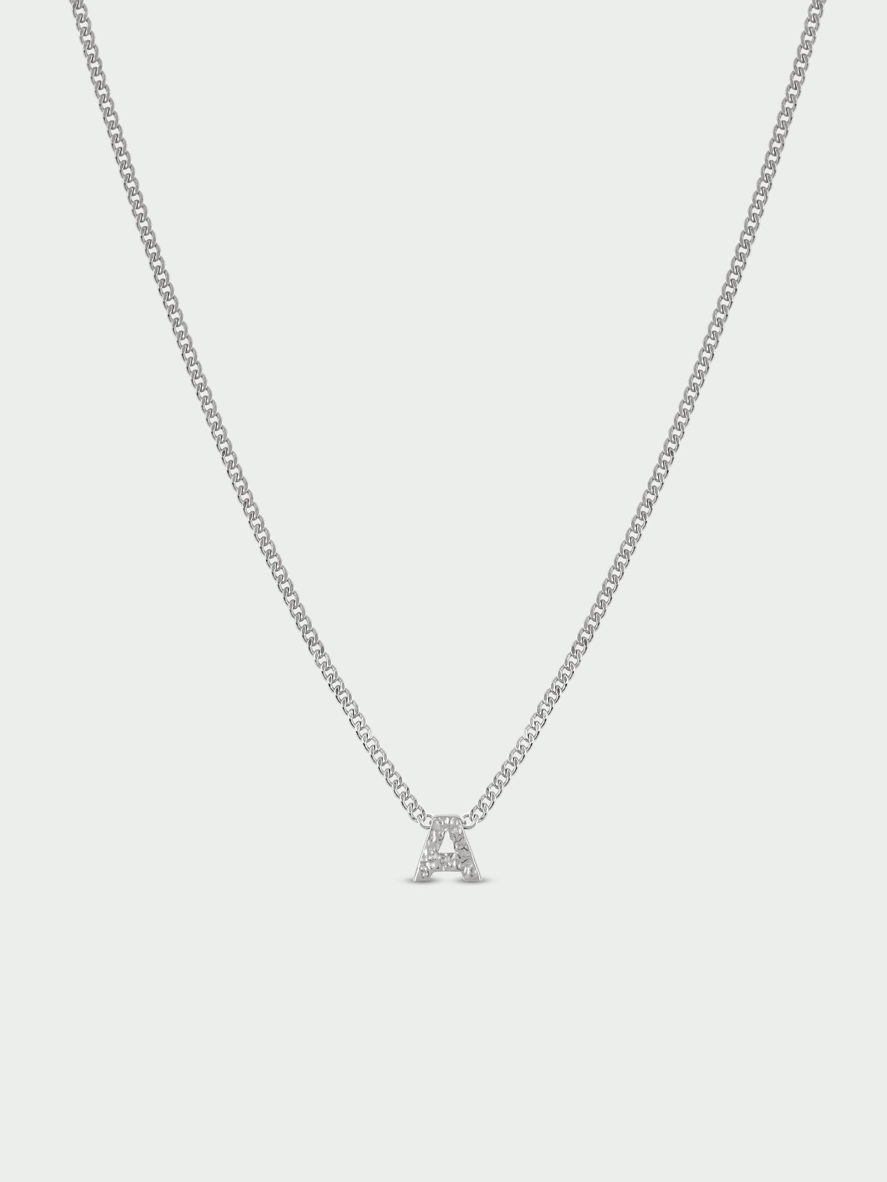 Alphabet A Necklace