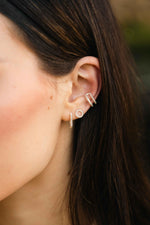 Braid Ear Cuff Silver