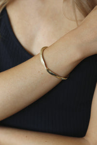 Aspen Bangle Gold - Tutti & Co