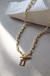 Flare Necklace Gold