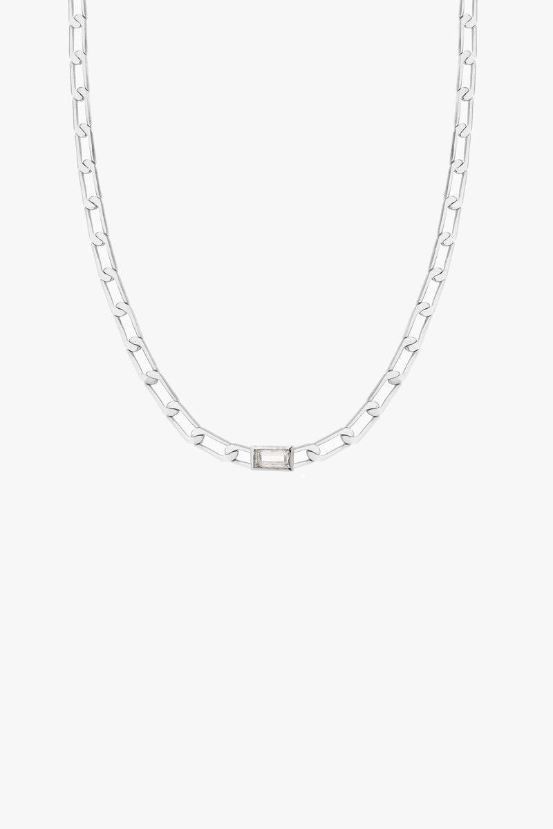 Gleam Necklace Silver