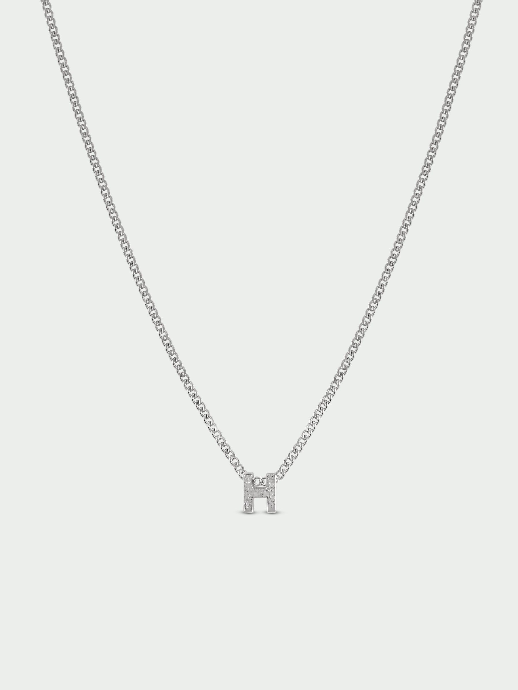 Alphabet H Necklace